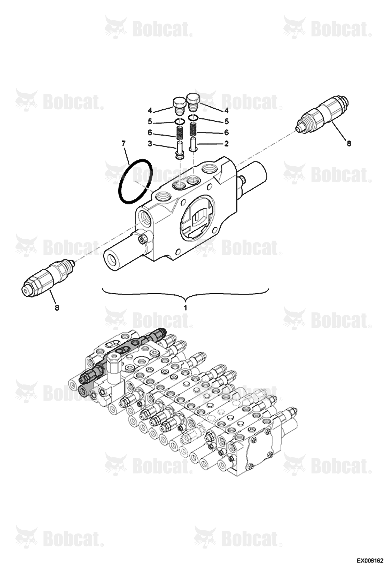 Valve Section (Bucket)