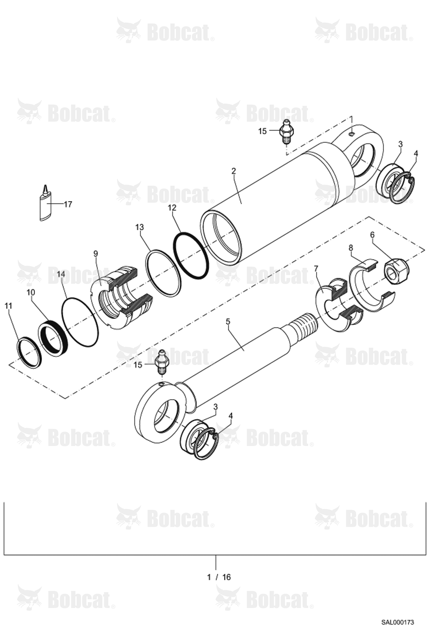 Lifting Frame Cylinder