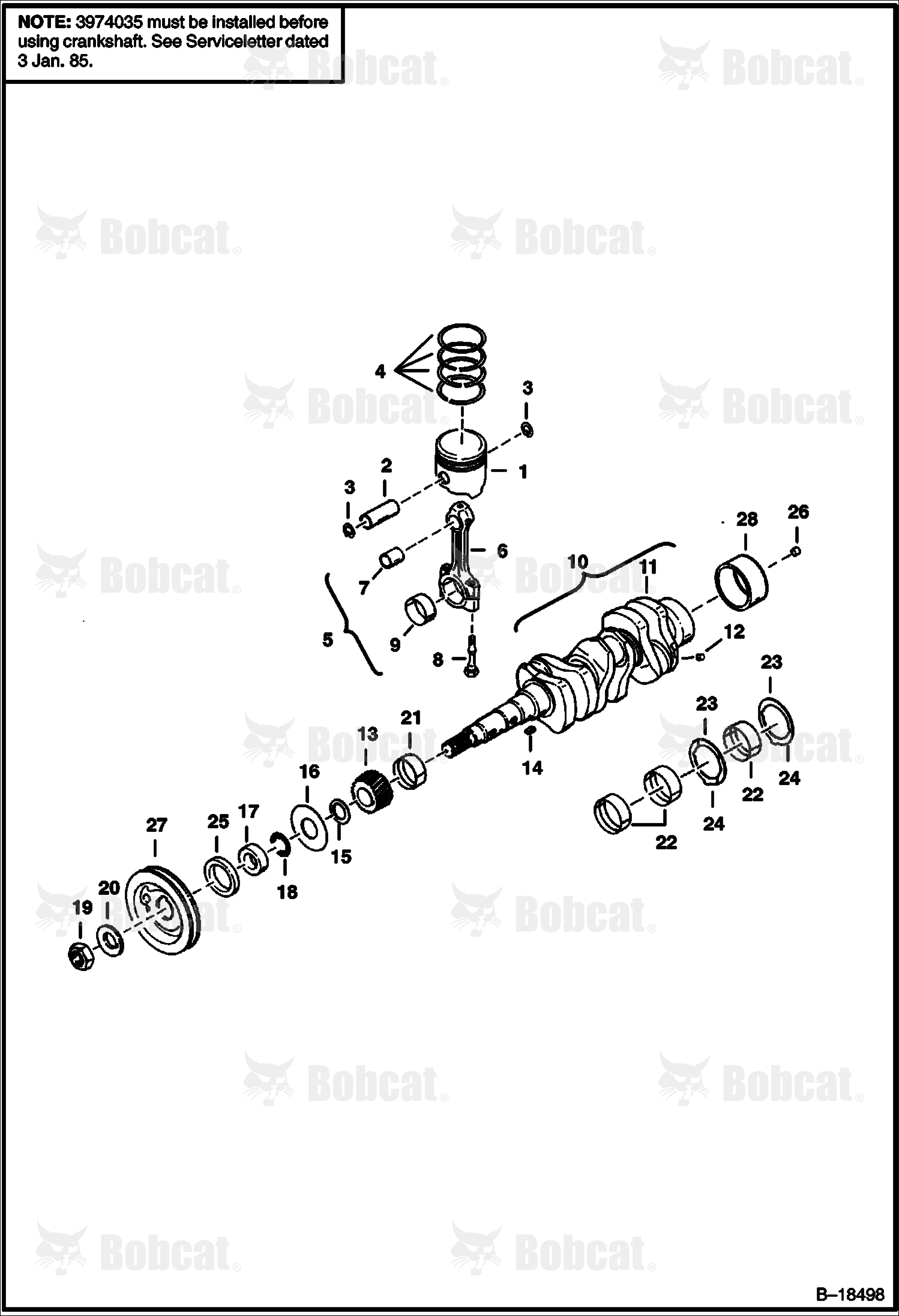 Piston & Crankshaft