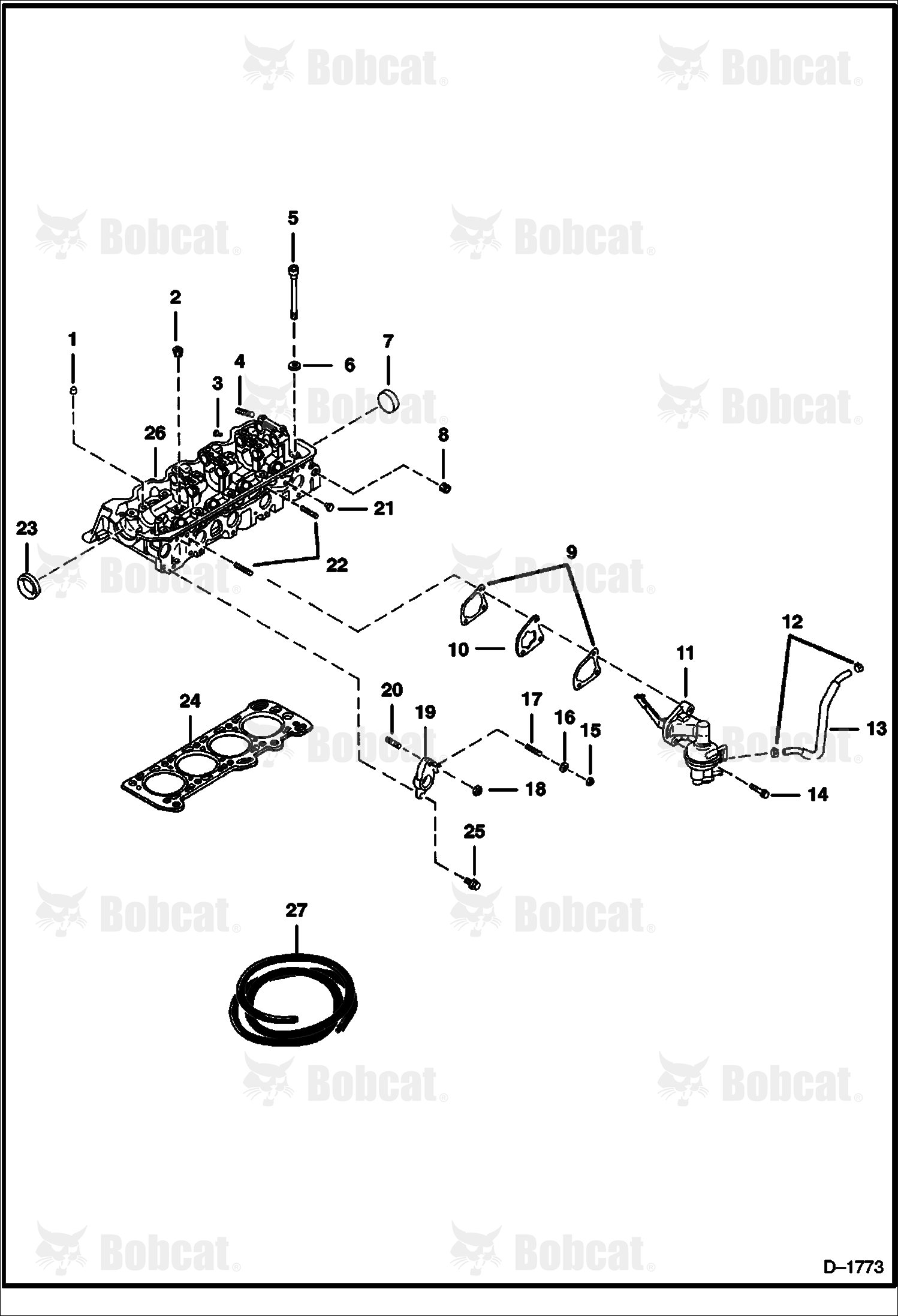 Cylinder Head & Fuel Pump