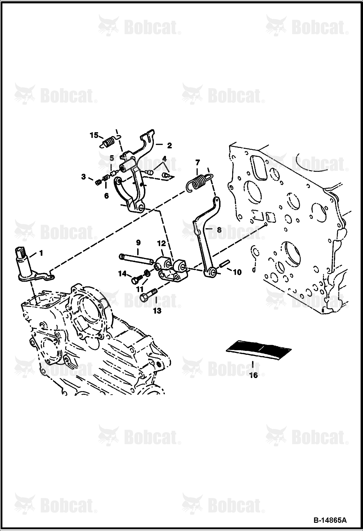 Governor Group (Engine S/N 4JC0001 & Above)