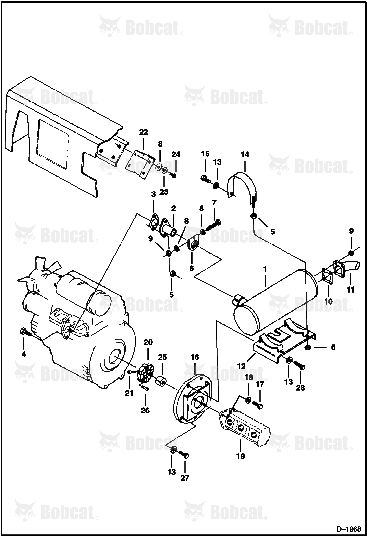 Muffler & Power Take Off
