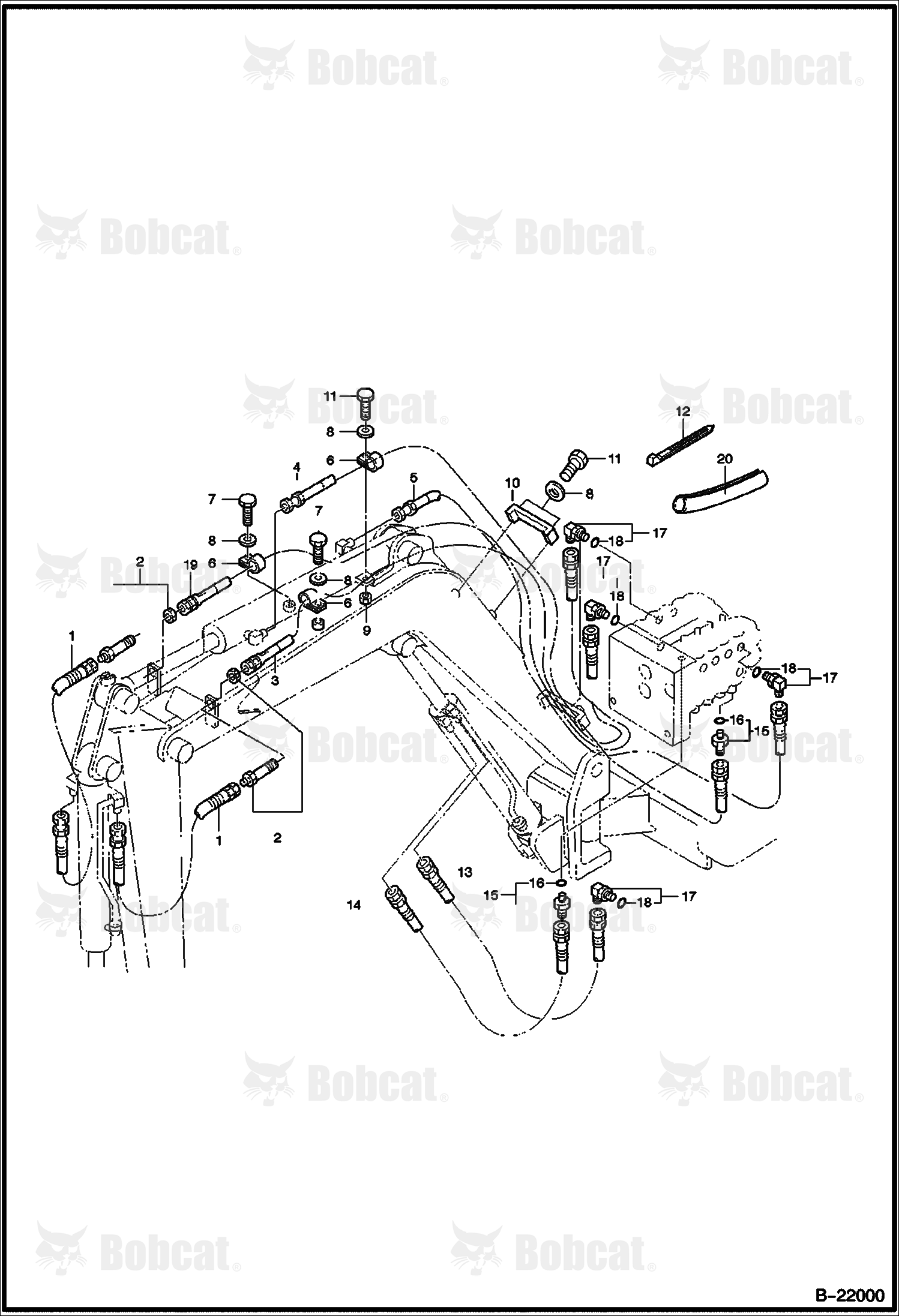 Hydraulic Circuitry (Work Equipment)