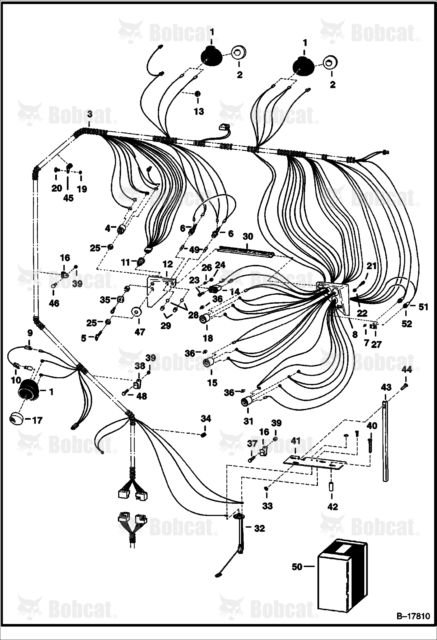 CAB Electrical System  502422127 & Above