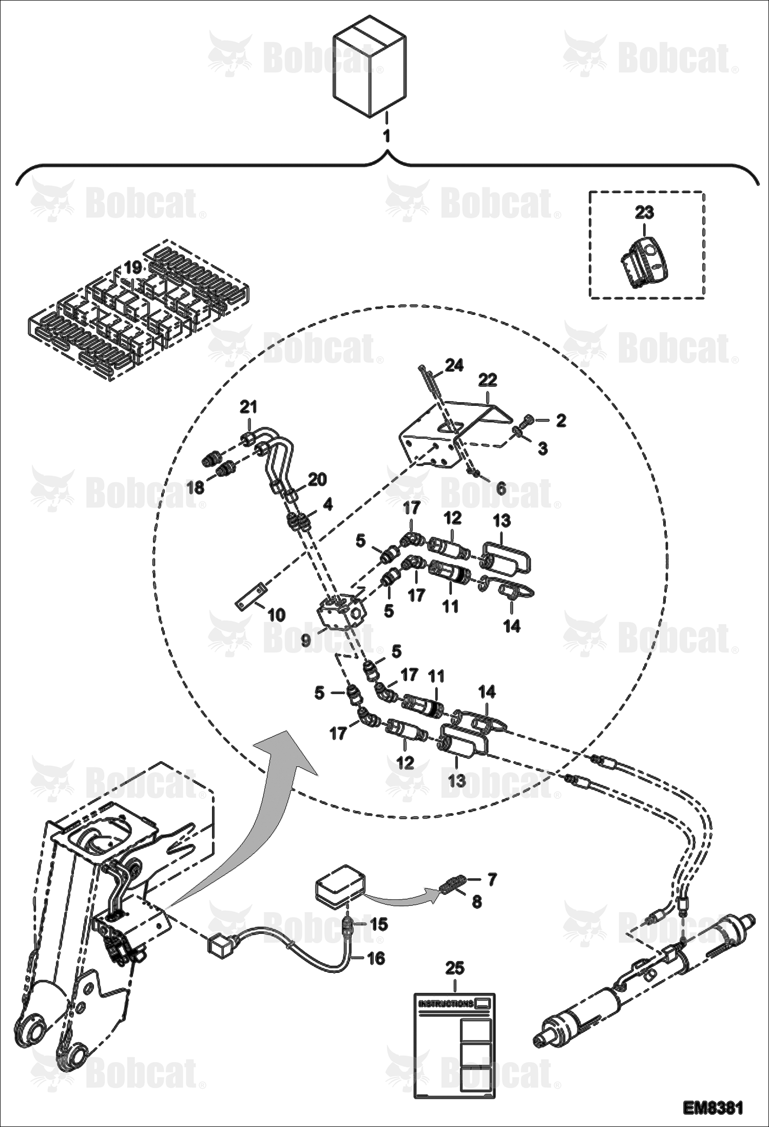 2ND Hydraulic Function ON Boom Kit