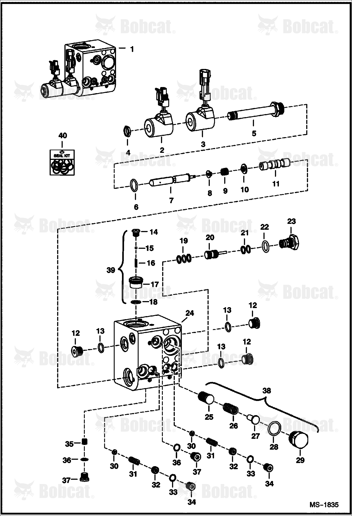 Power BOB-TACH (Valve) 518918064 & Above, 516815133 & Above, 517515268 & Above