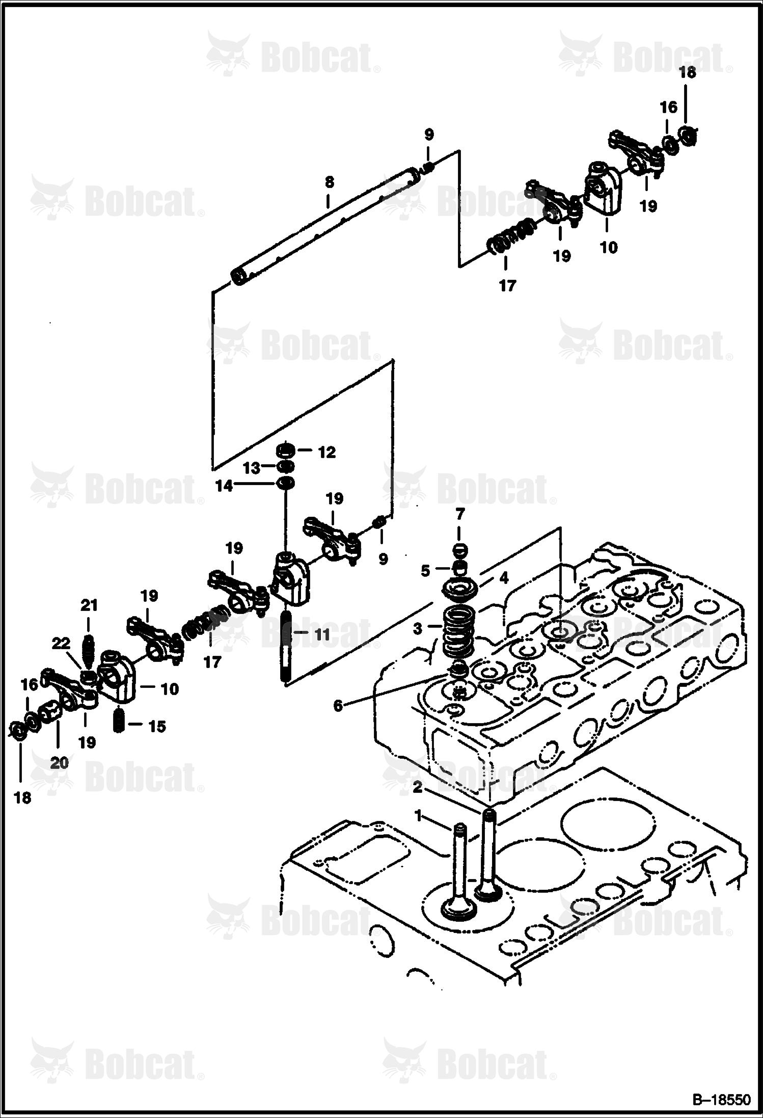 Rocker Arm & Valves