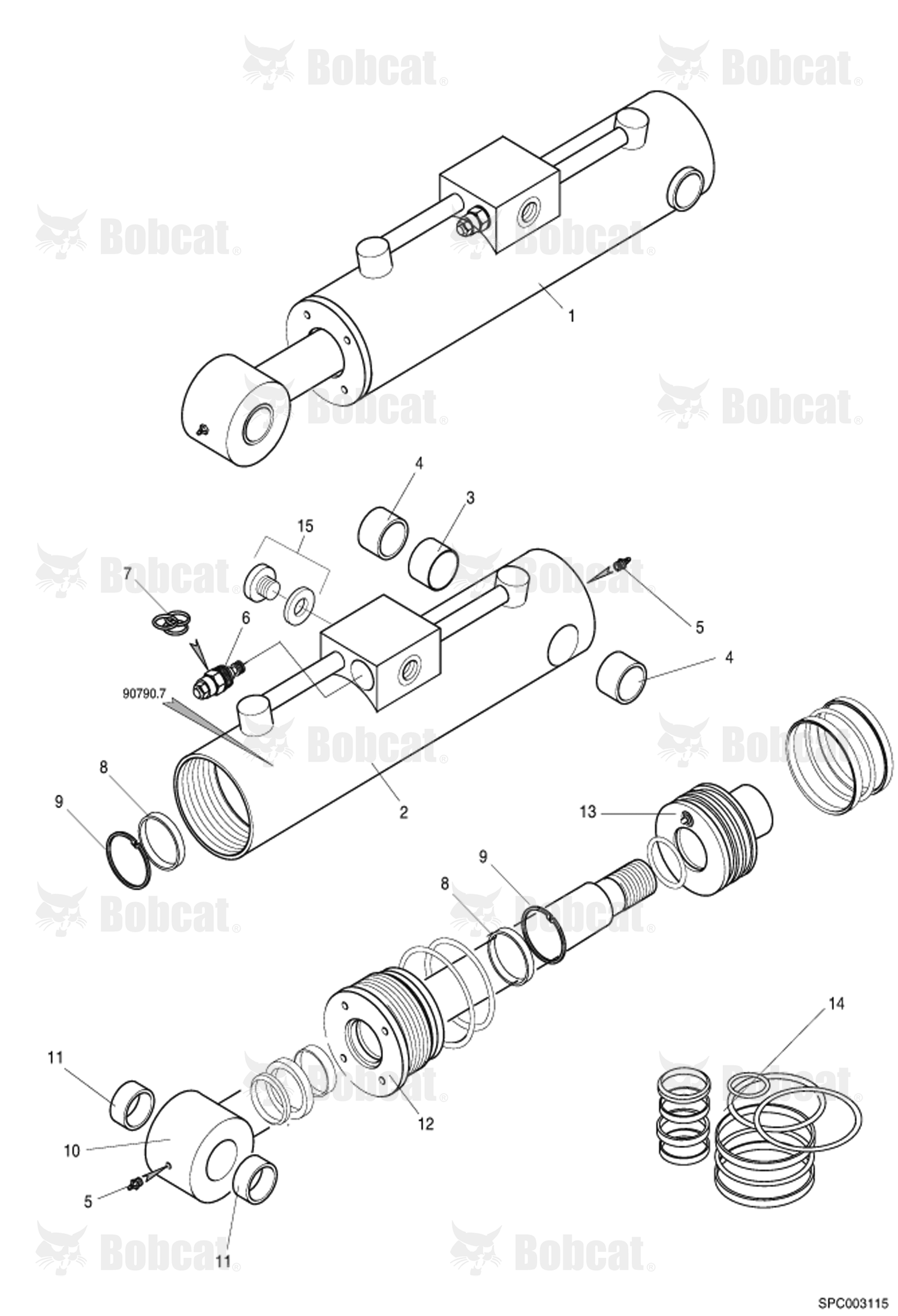 Tilt Cylinder