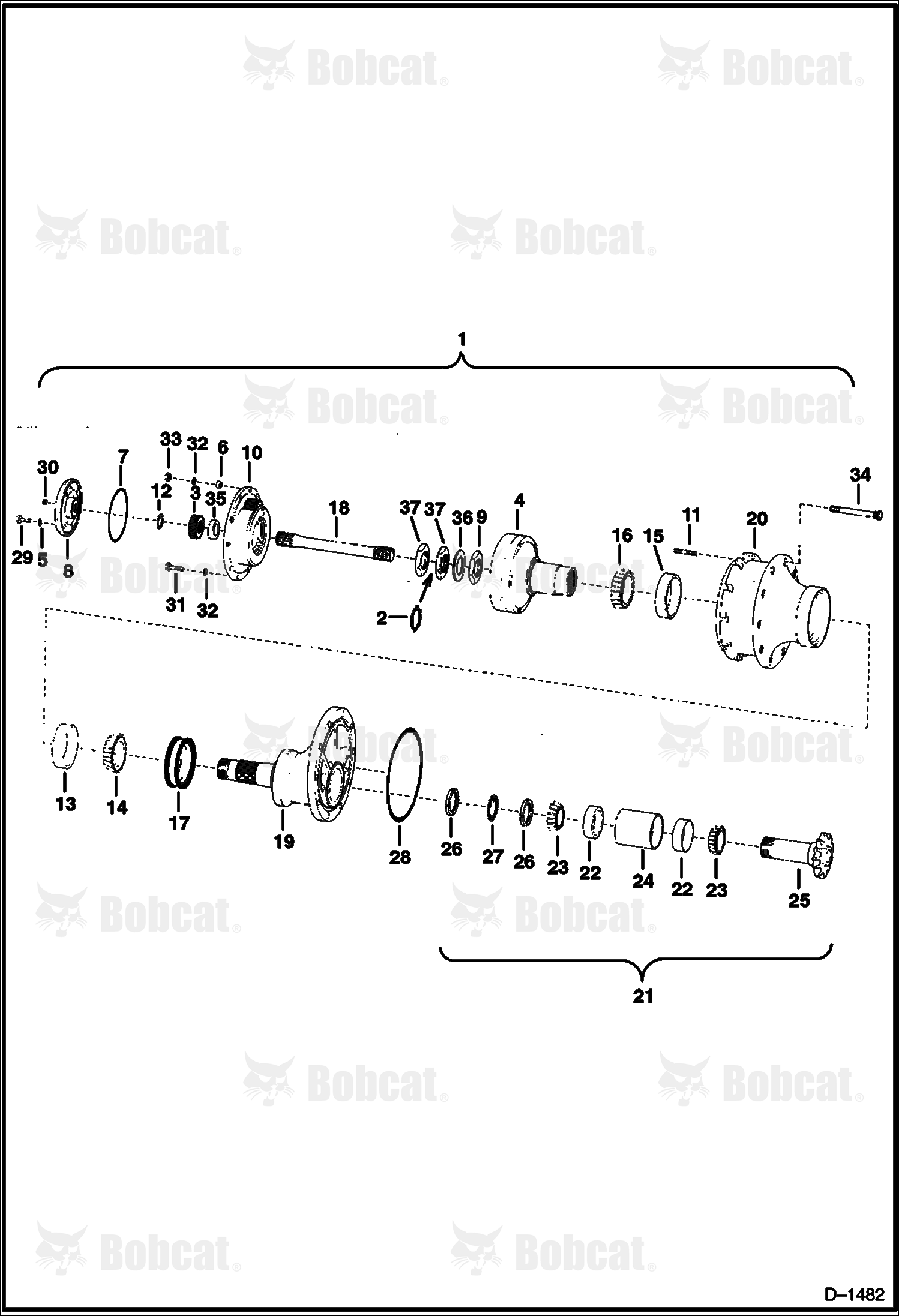 Planetary Axle