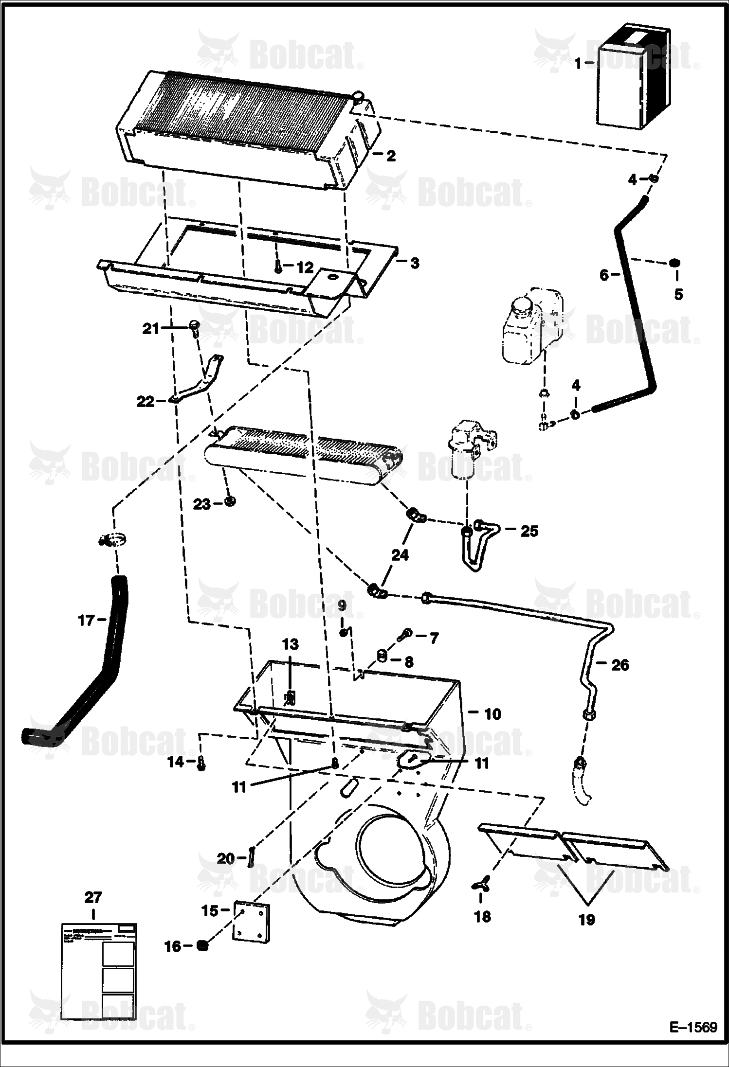 Radiator Conversion Kit  501911001 - 501914999