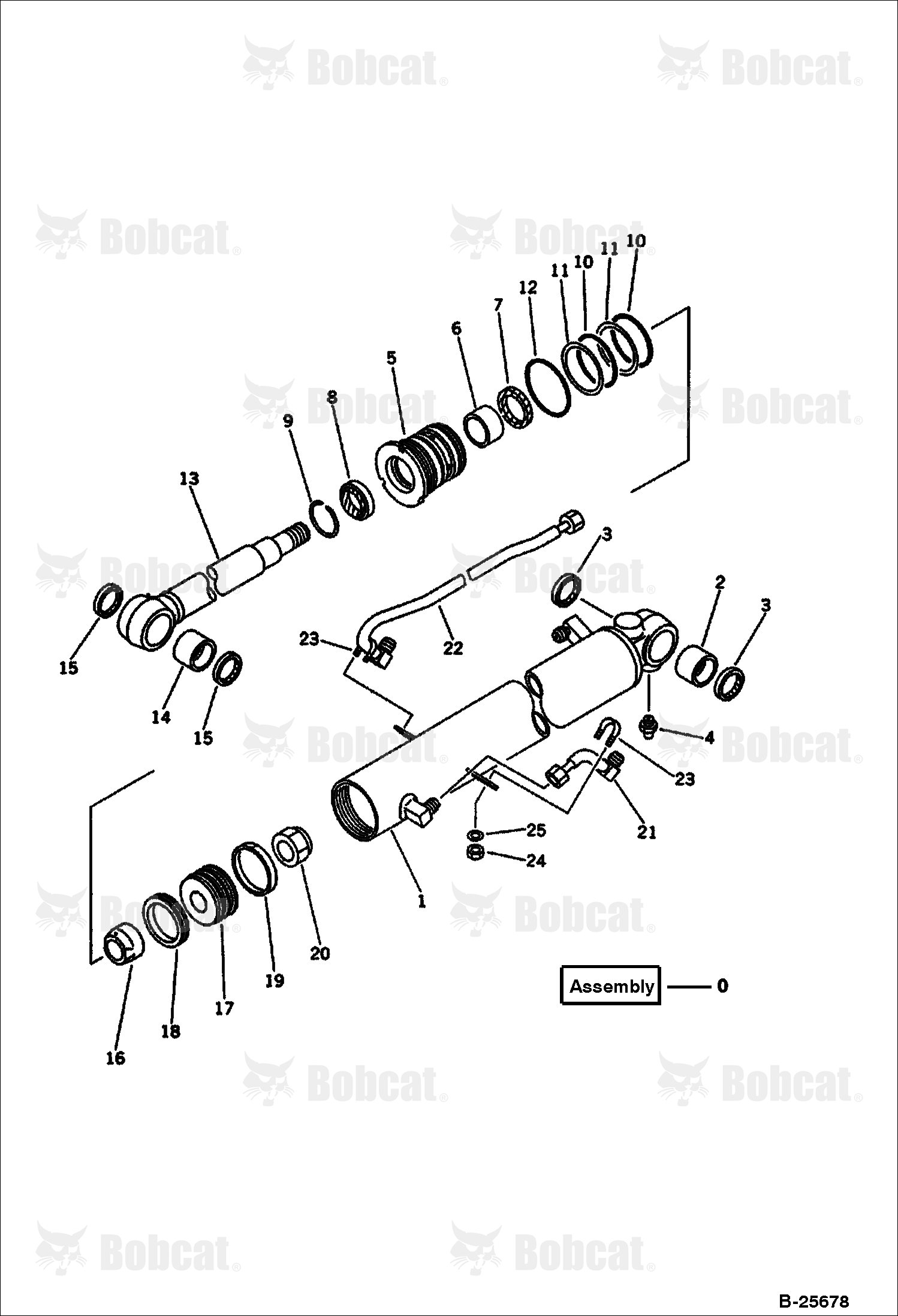 Boom Cylinder (FOR CAB)