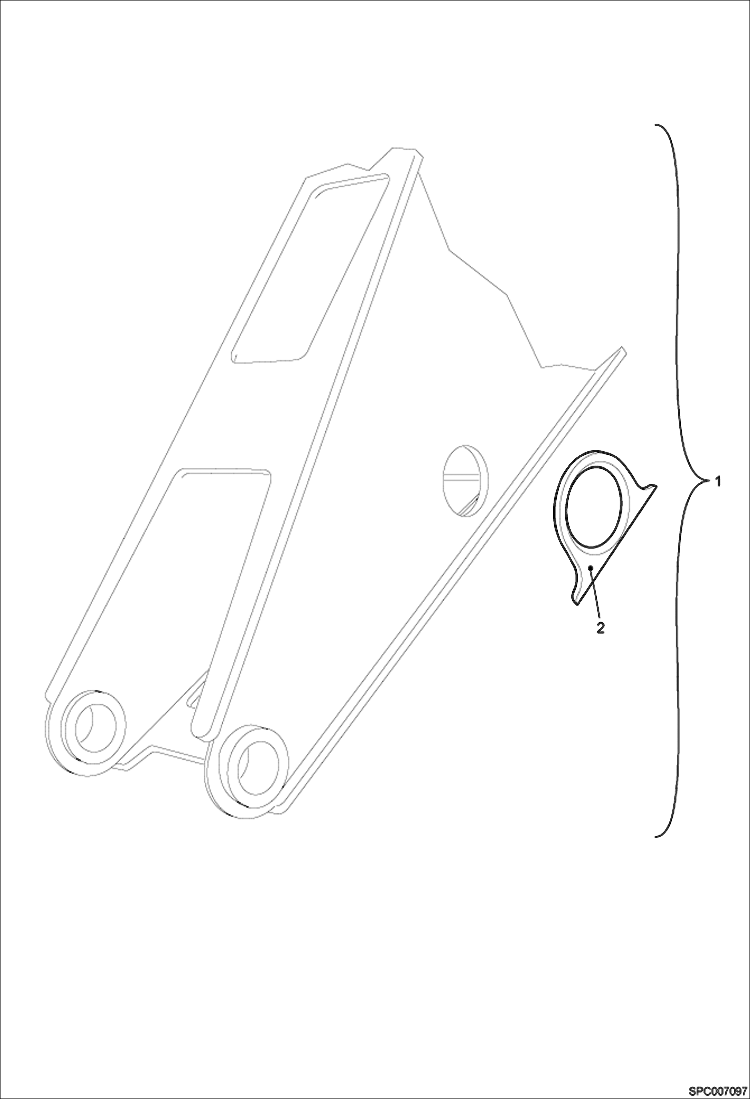 Boom Head Reinforcement Kit (At "Z" Bar Pin)