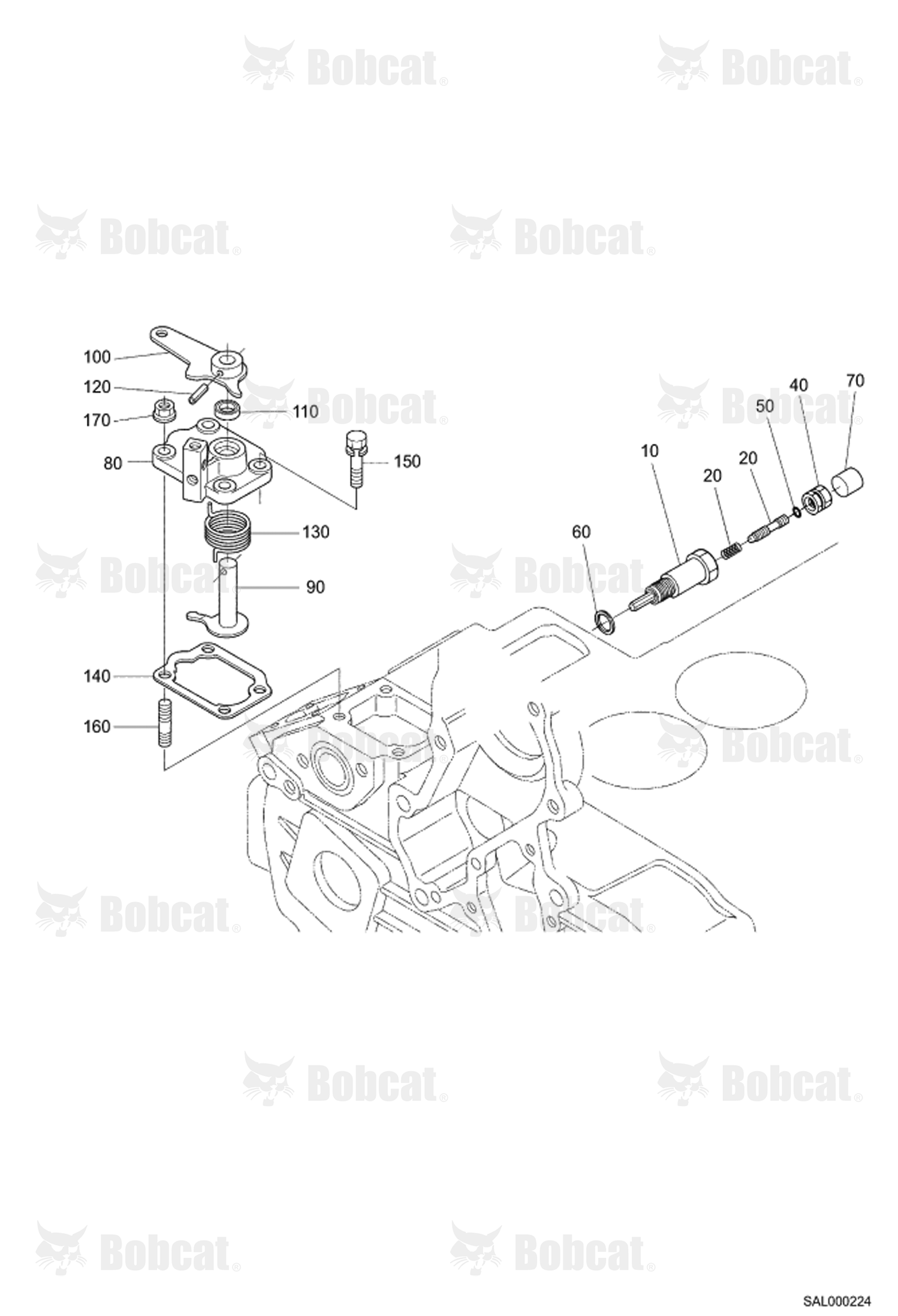 Engine Stop Lever