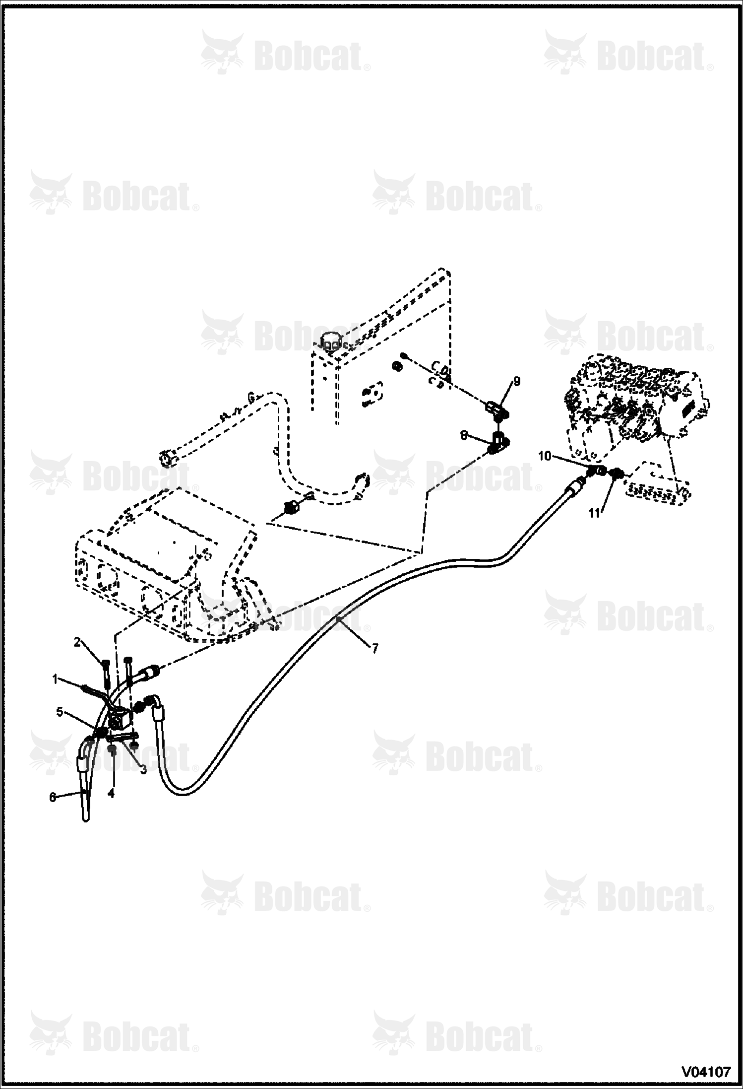 Exhaust - Lifter Arm Circuit 367013501 & Above, 367312501 & Above