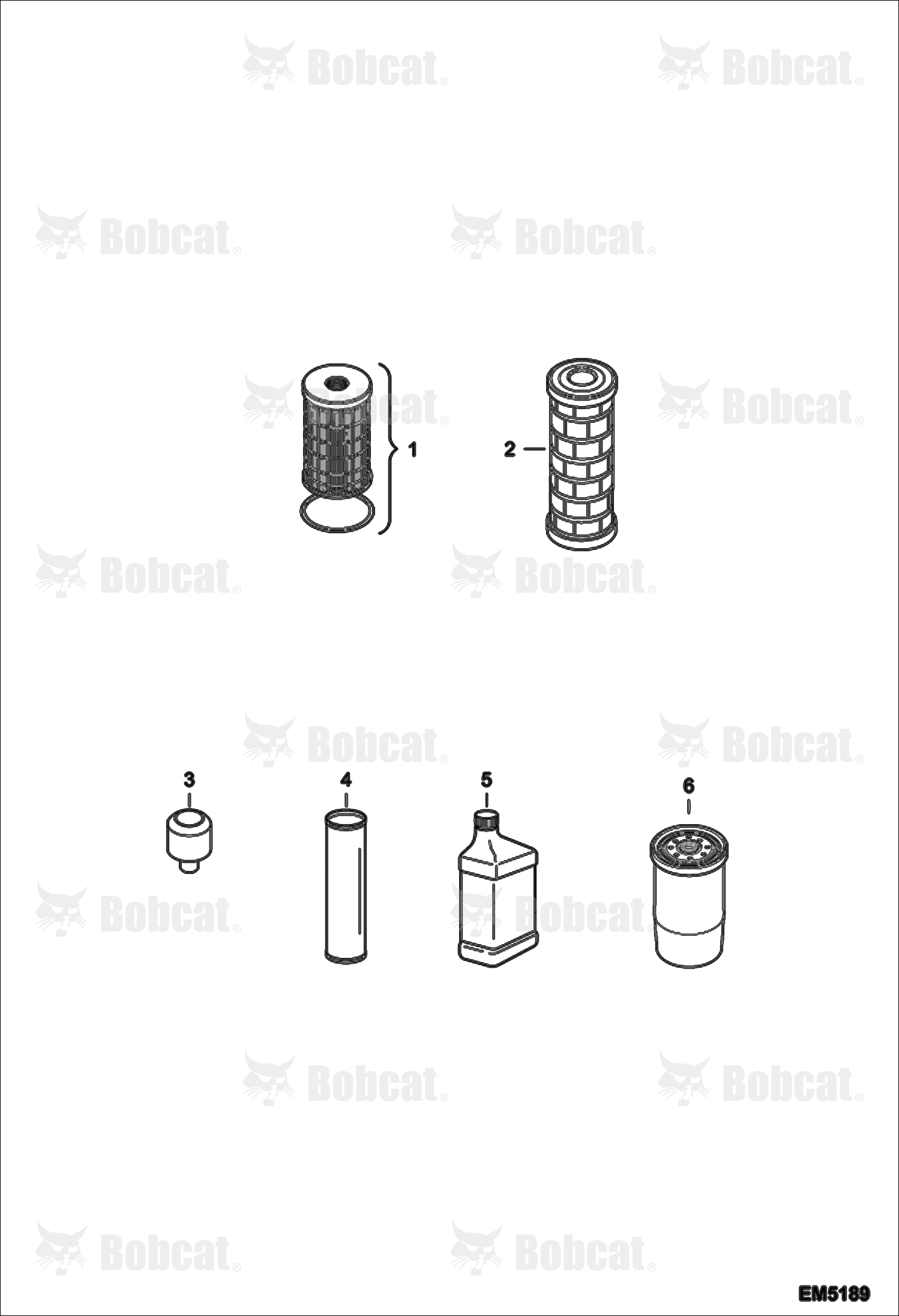 Scheduled Maintenance Items (First 50 Hours)