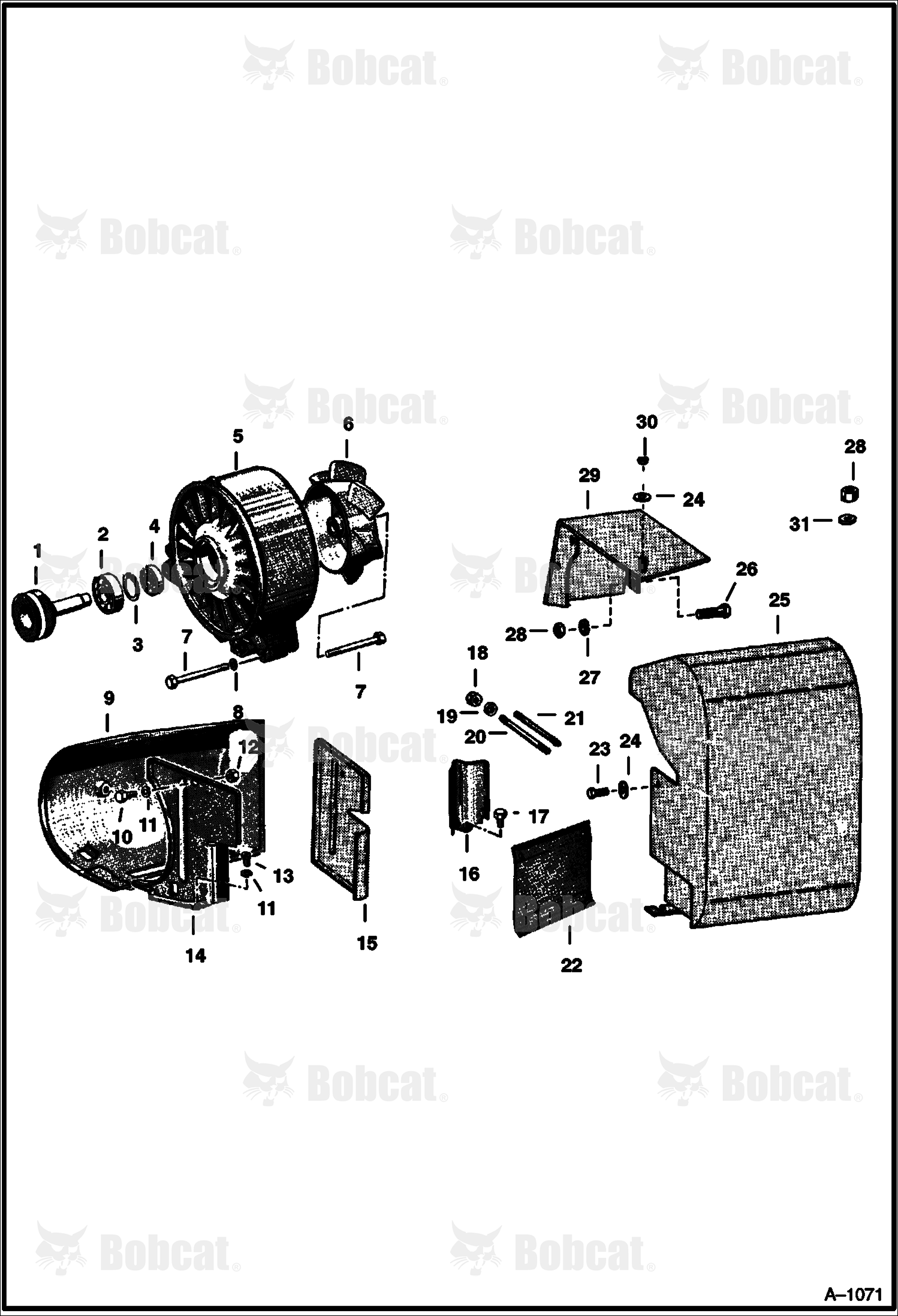 Air Blower & Shroud