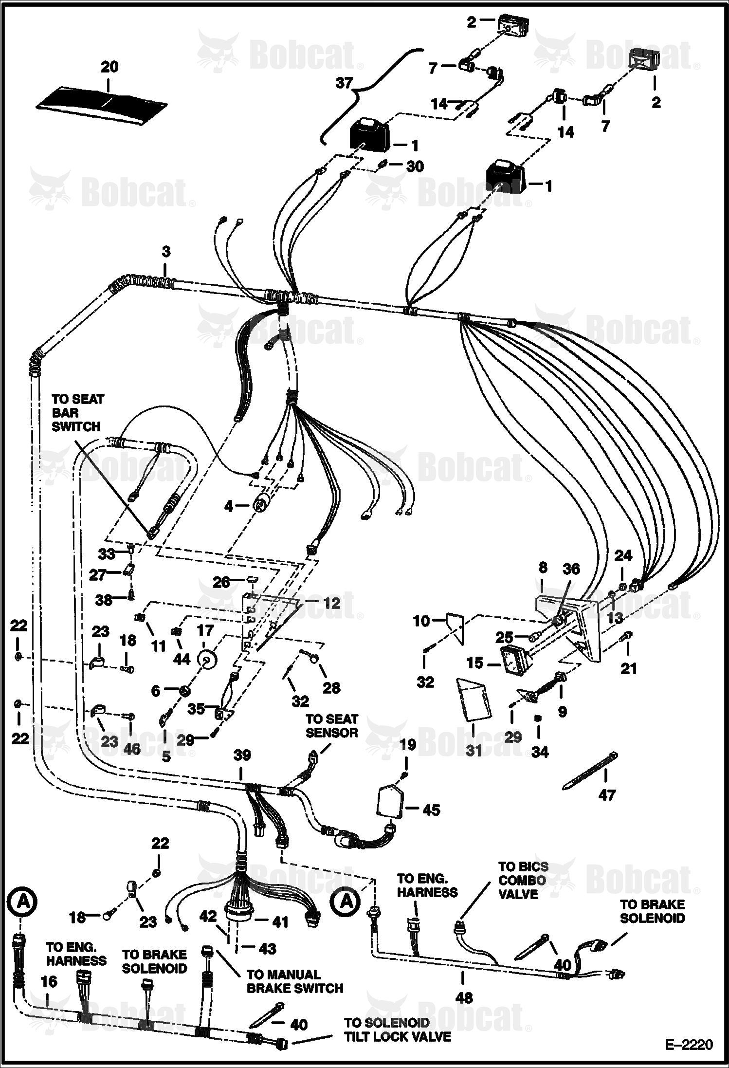 CAB Electrical Circuitry (W/B.O.S.S. Option)