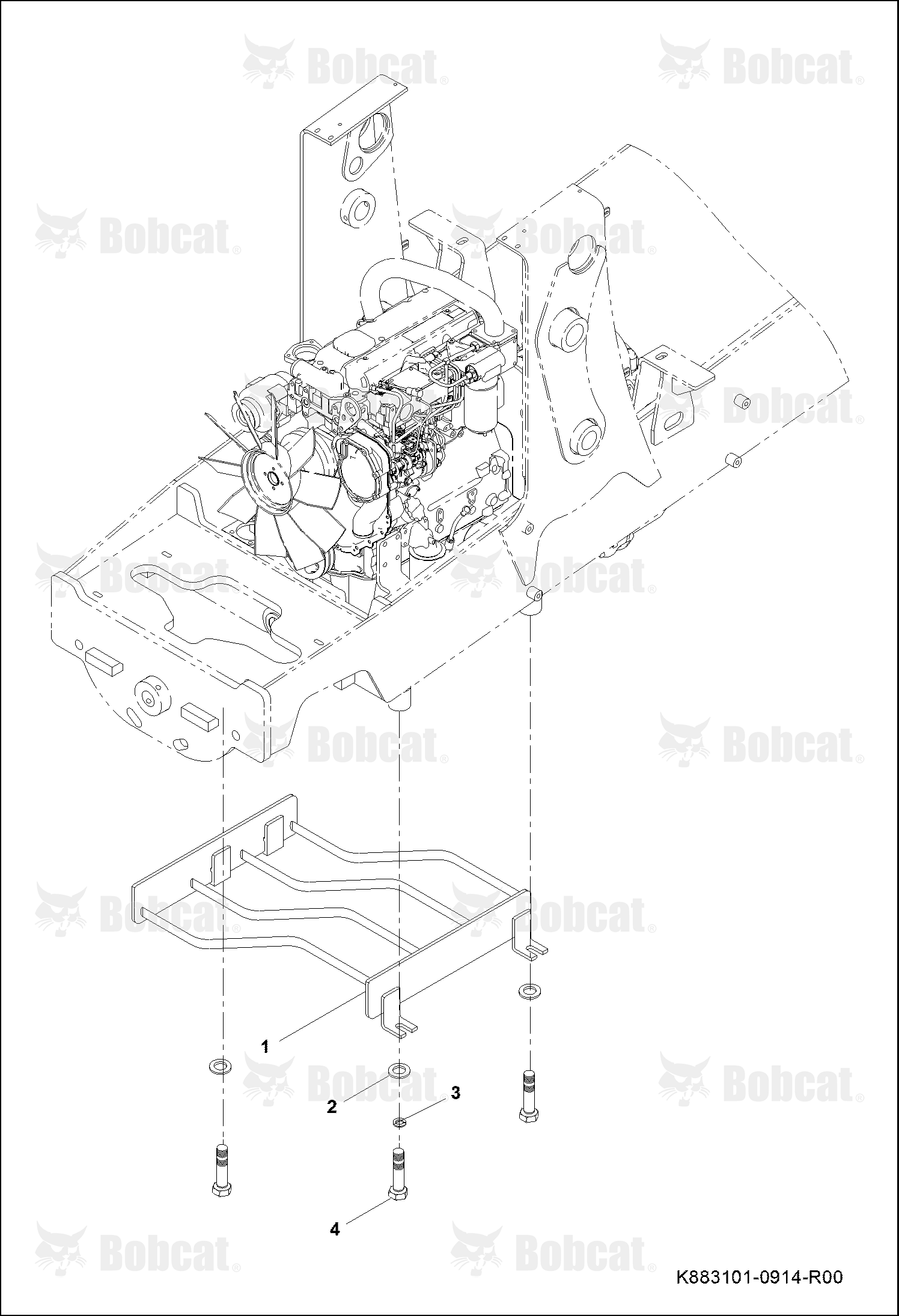Crankcase Shaft Guard