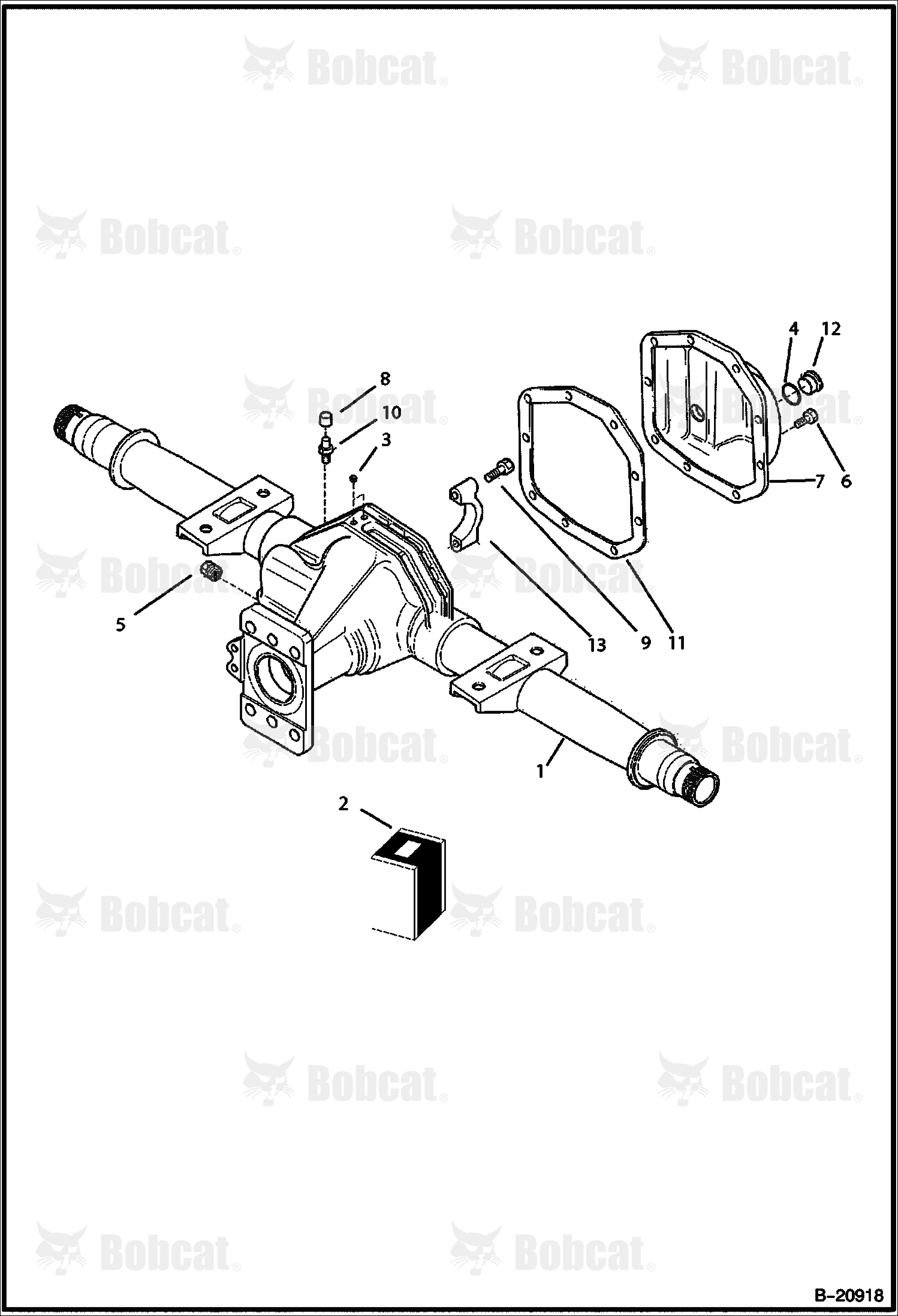 Rear Axle (Housing)