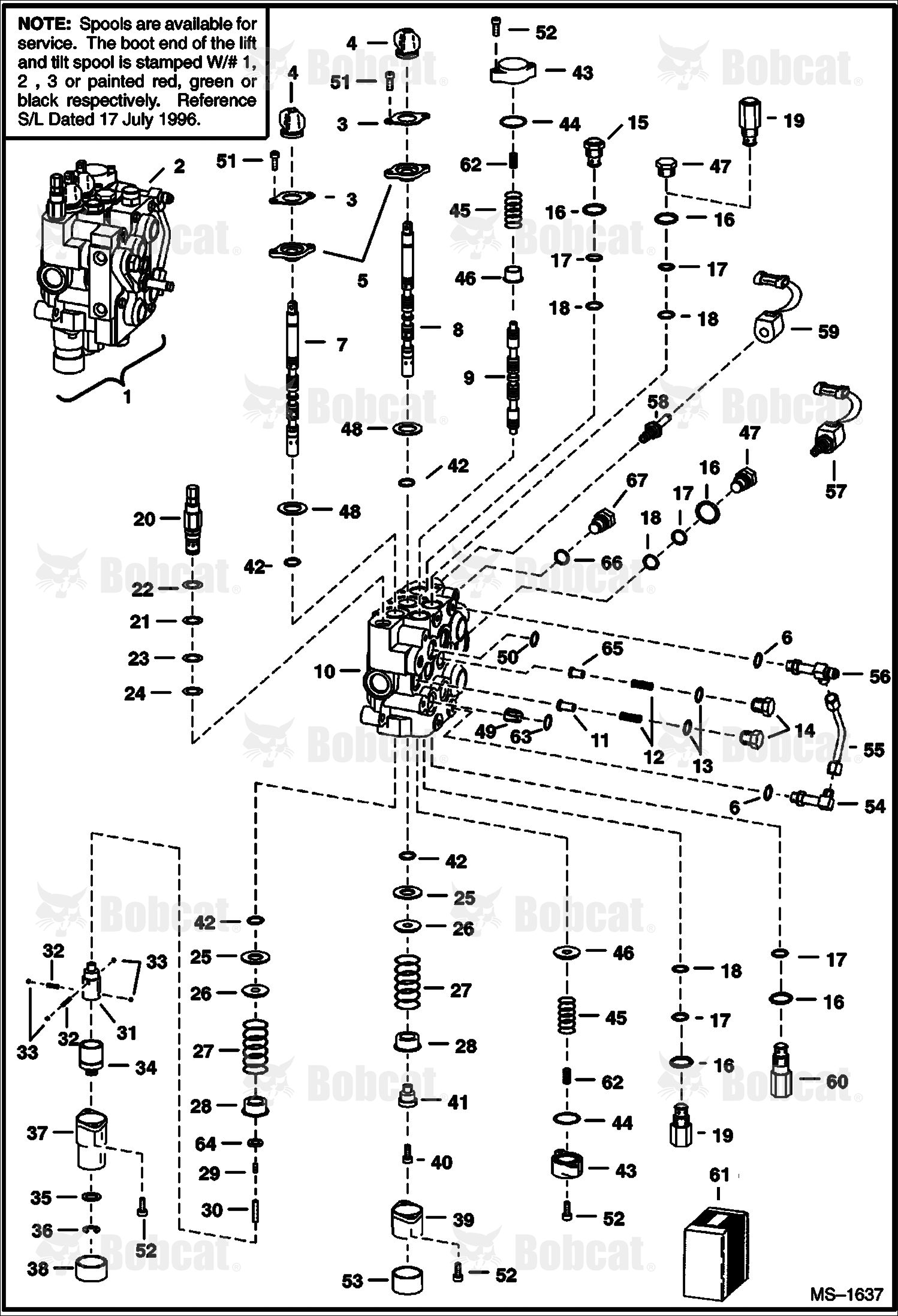 Hydraulic Control Valve (W/ BICS Control Valve)