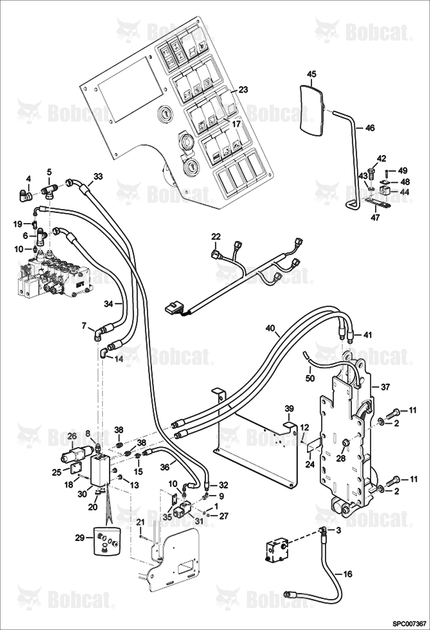 Rear Hydraulic Hook Installation