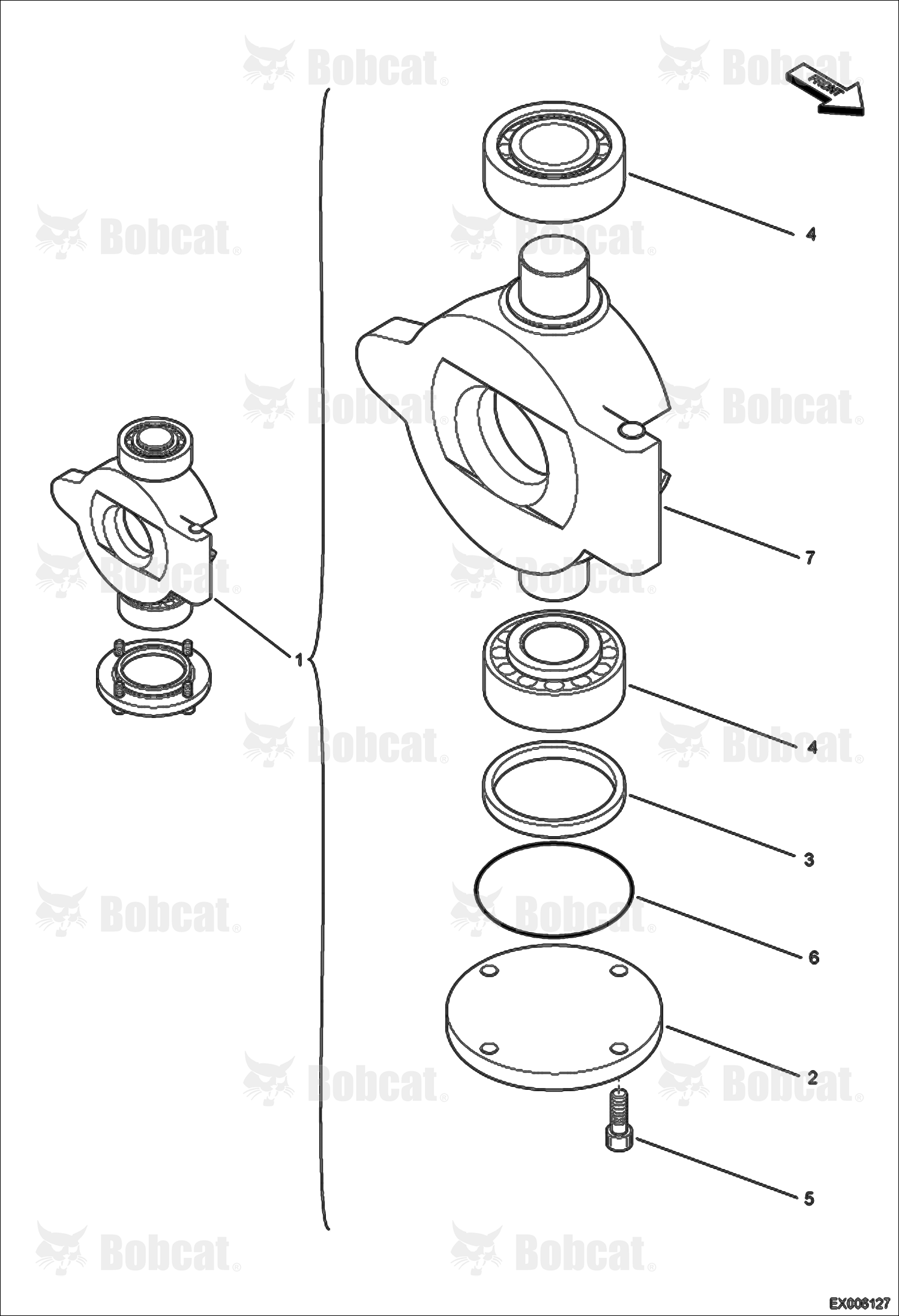 Hydrostatic Pump (Swash Plate)