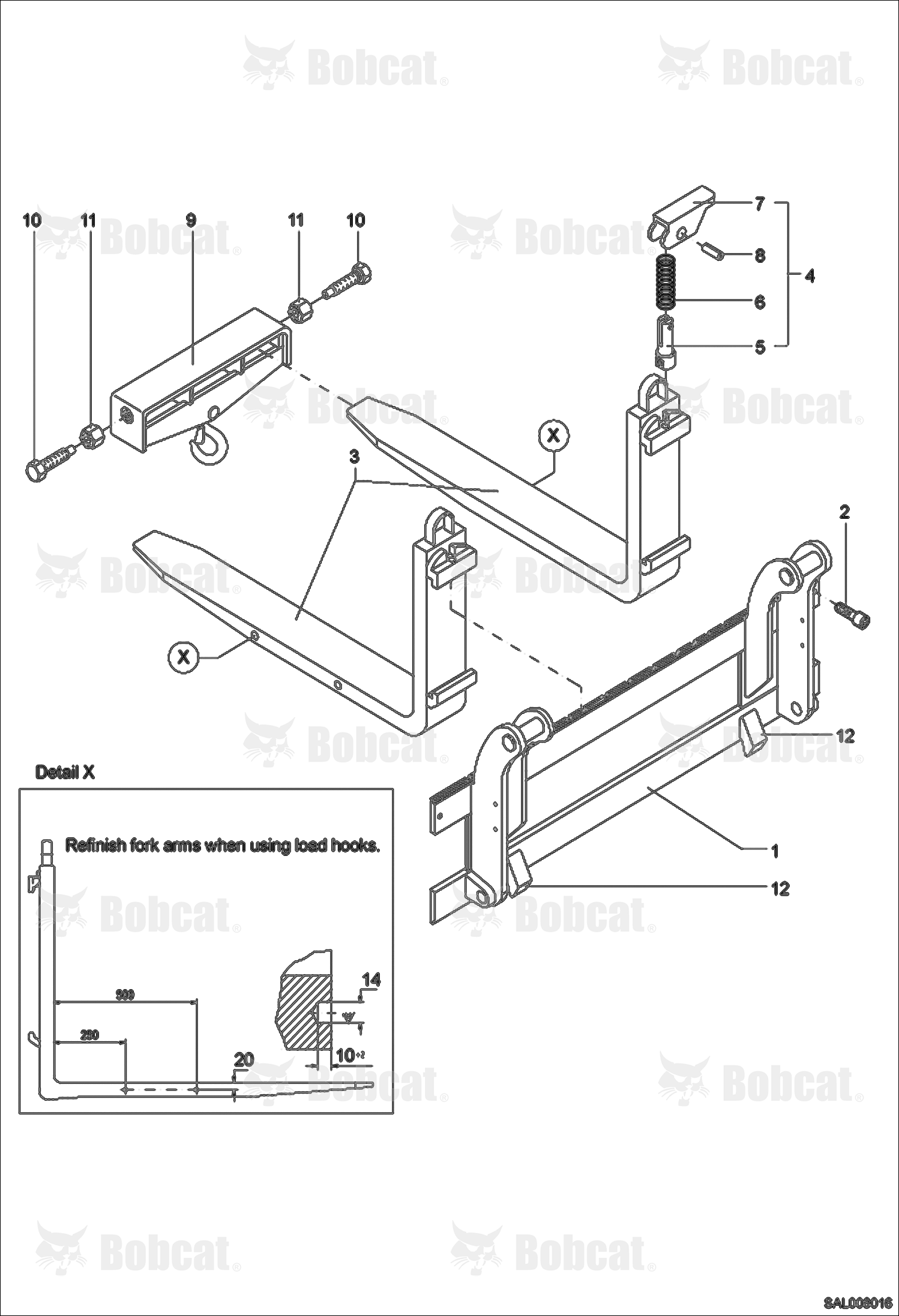 Stacker Equipment With Crane Hook