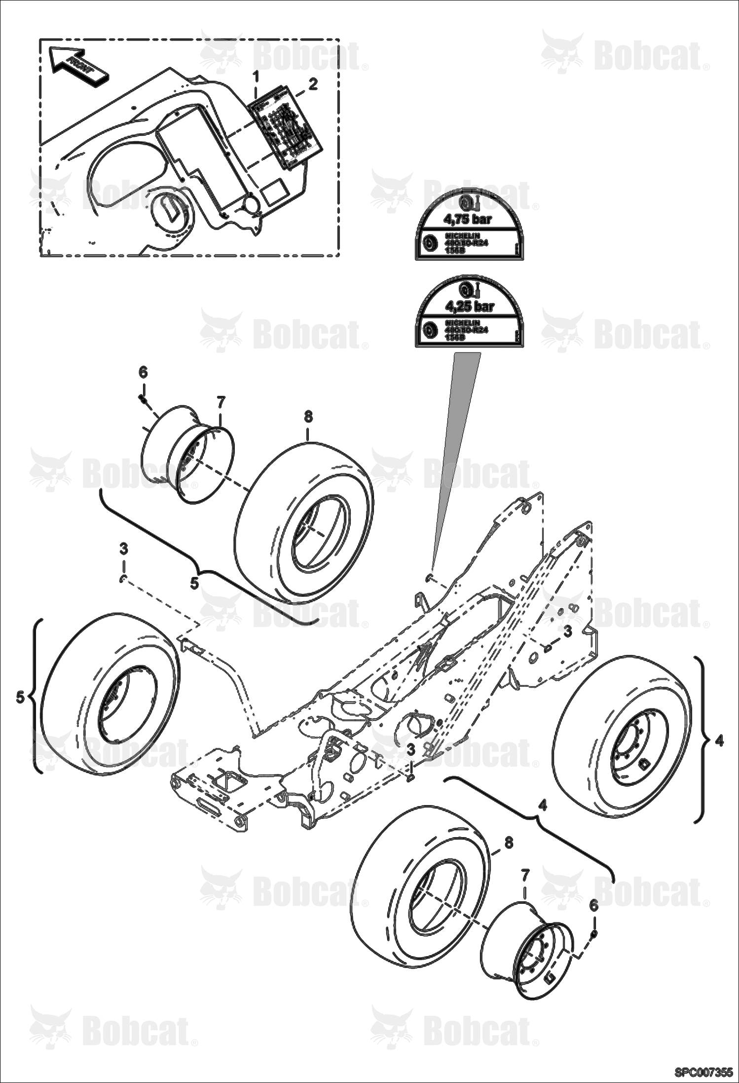 Wheels 363312001 & Above, 363212001 & Above