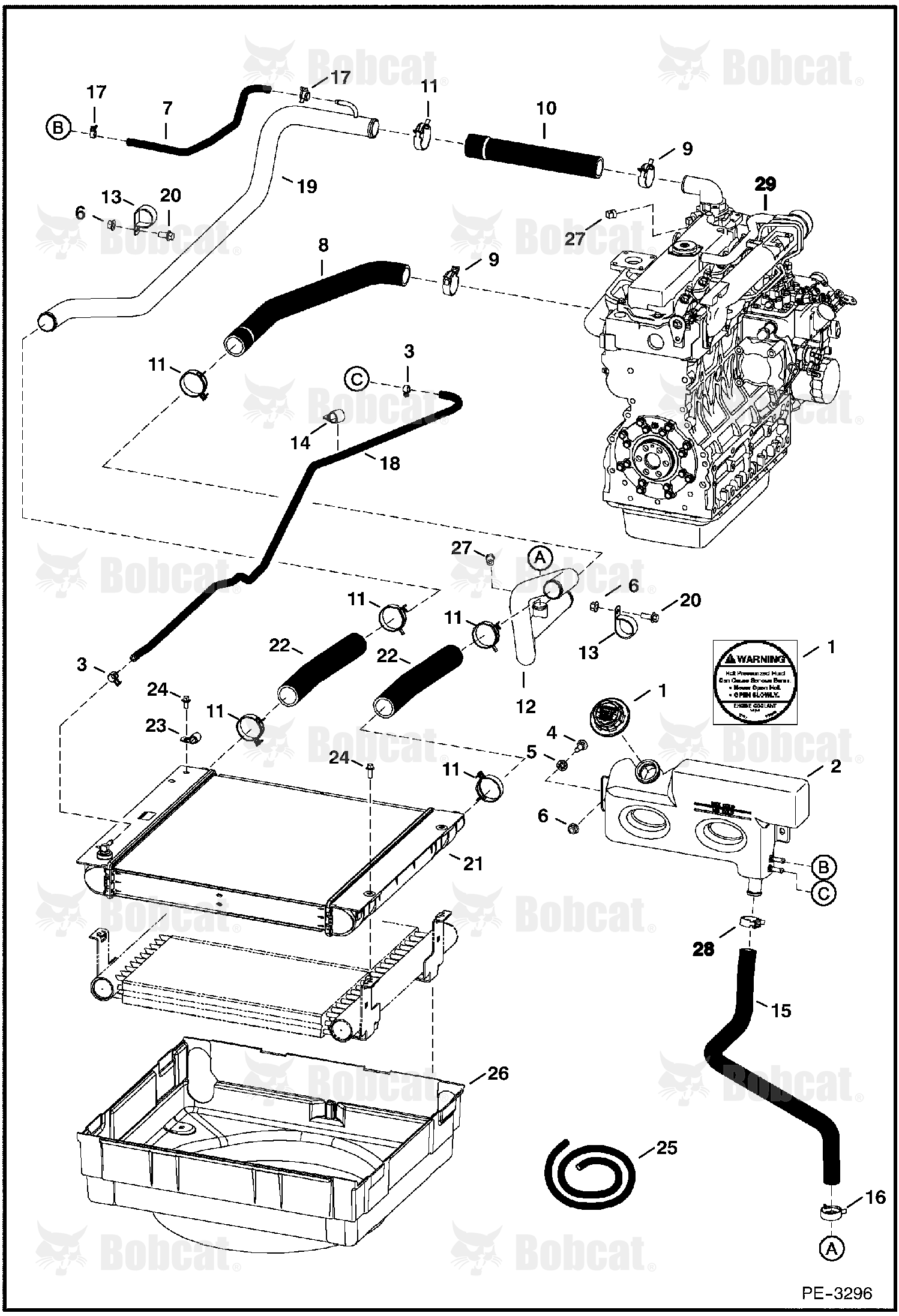 Engine & Attaching Parts (Cooling Group)