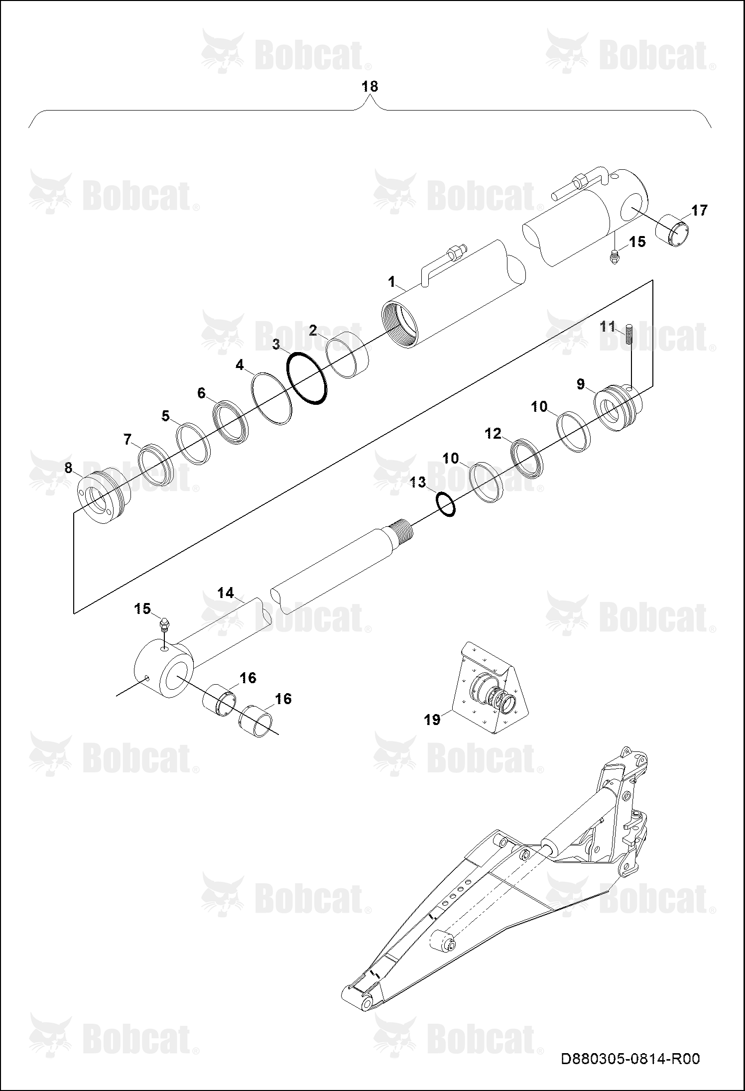 Boom Cylinder