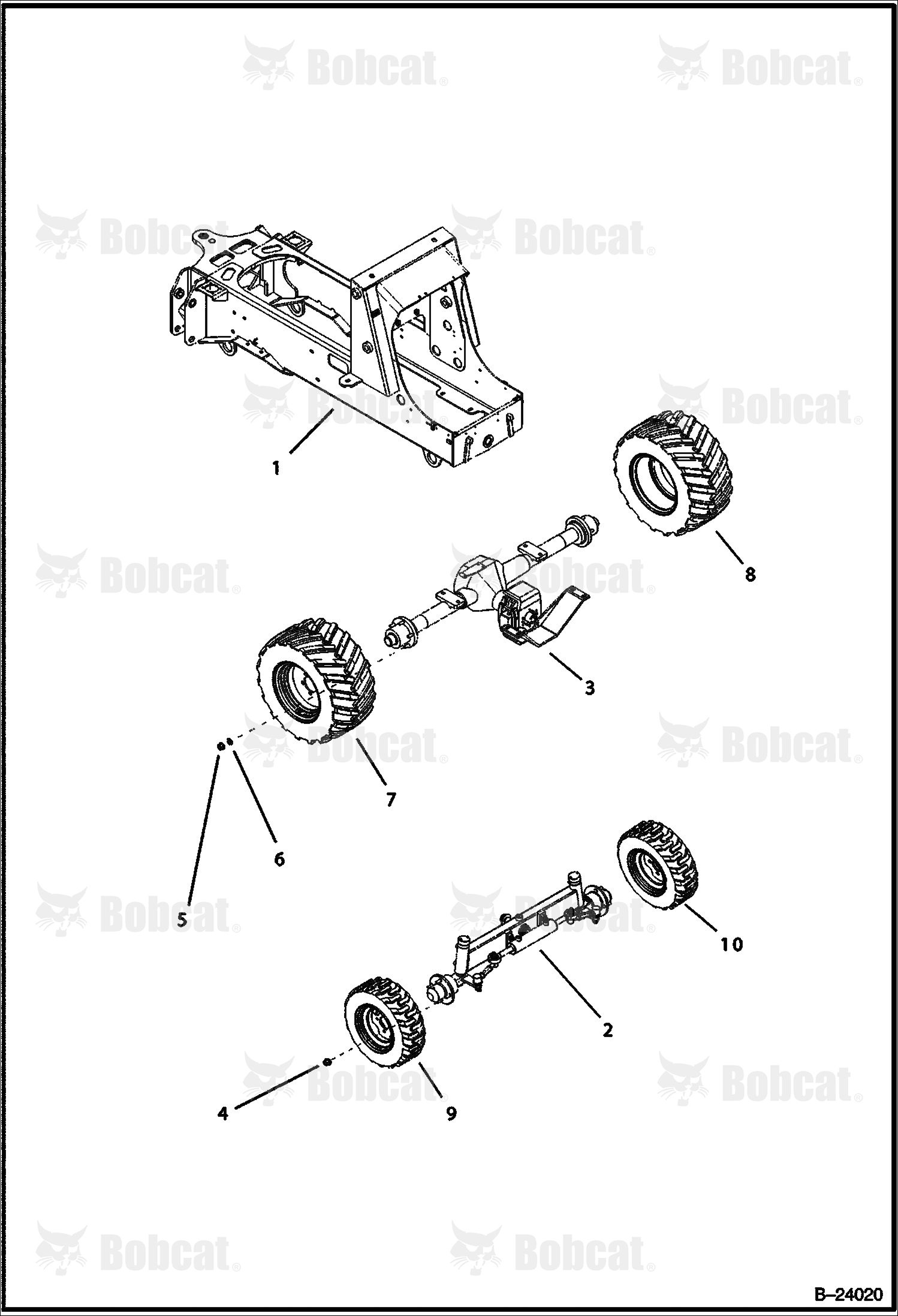 FRAMES/WHEELS (Axles)