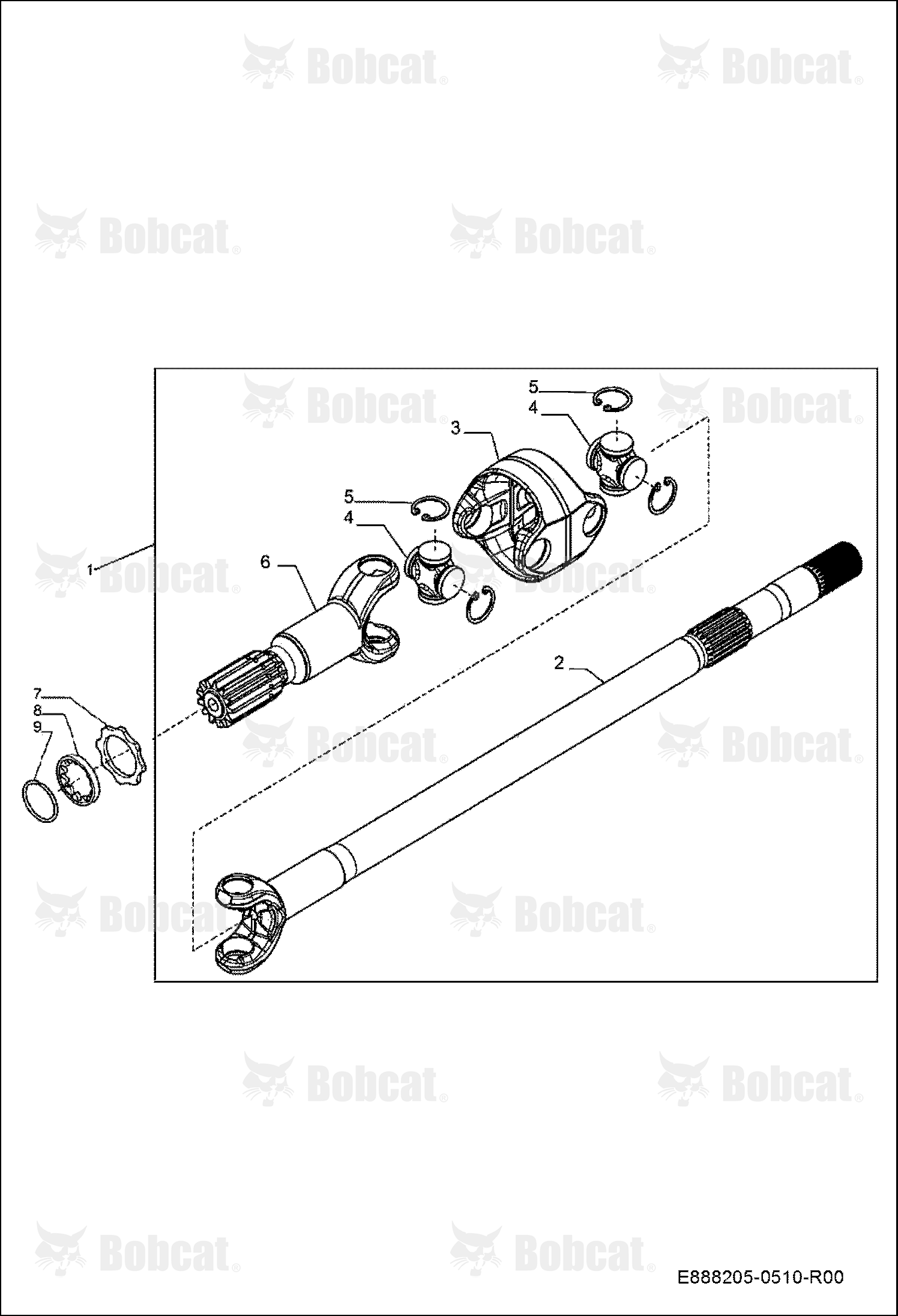 Rear Axle - Double Joint
