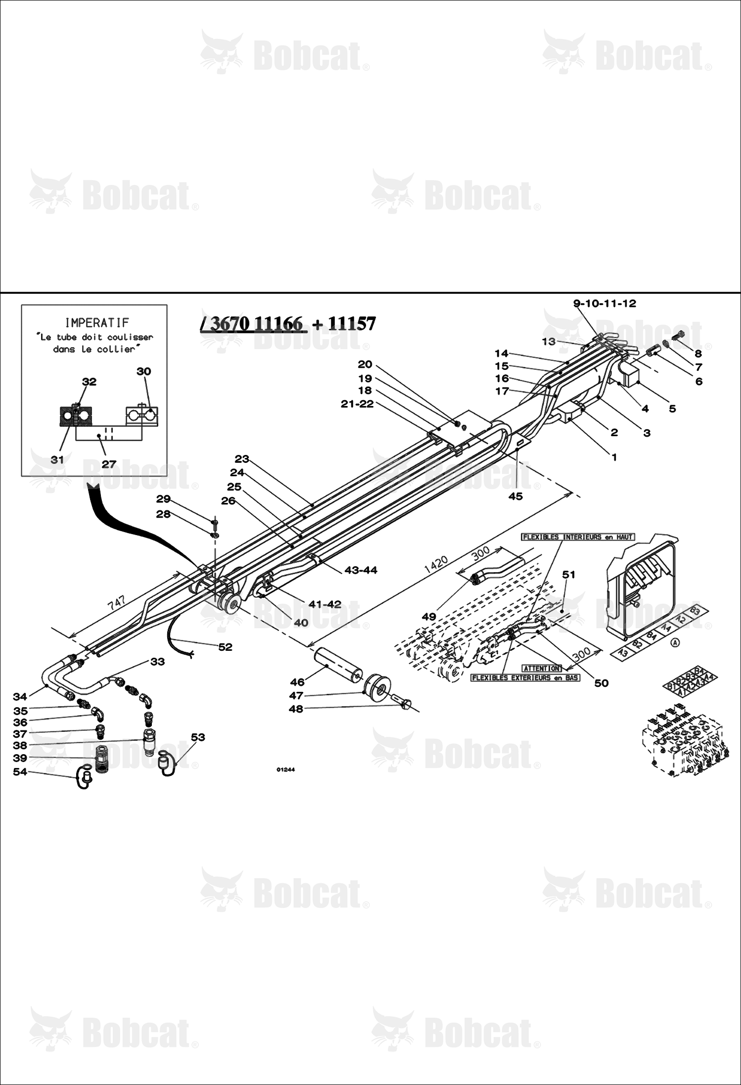 Arm Hydraulic Supply 367011157 & 367011166 & Above, 367311001 & Above