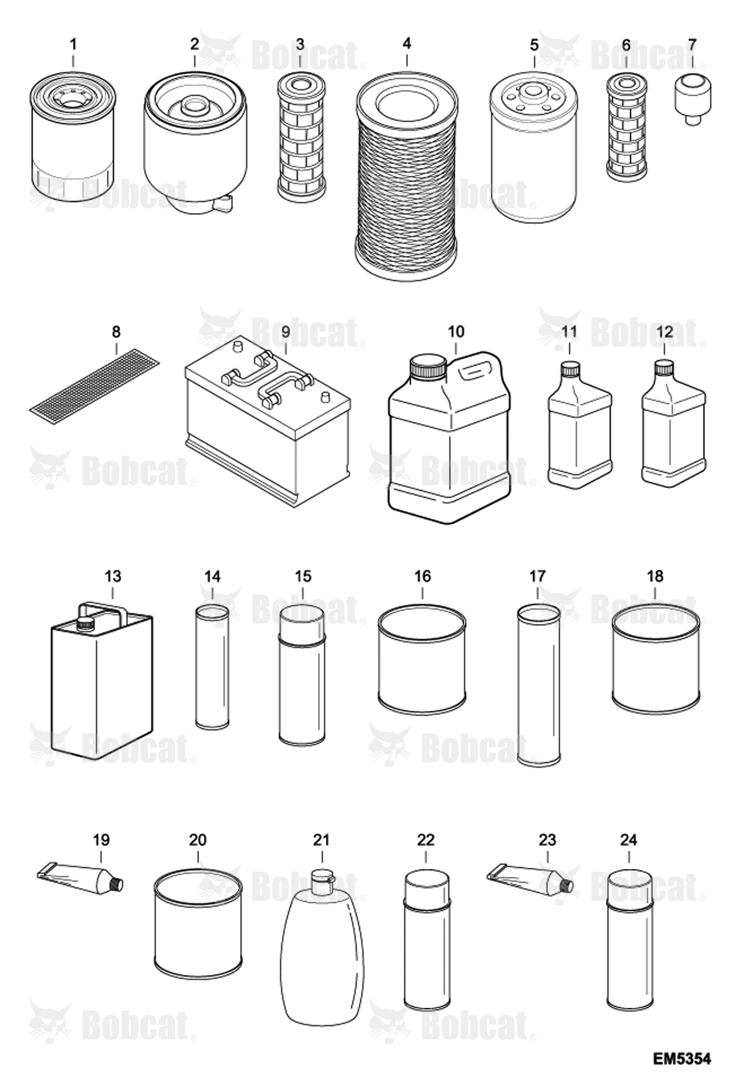 Maintenance Items (Service Parts)