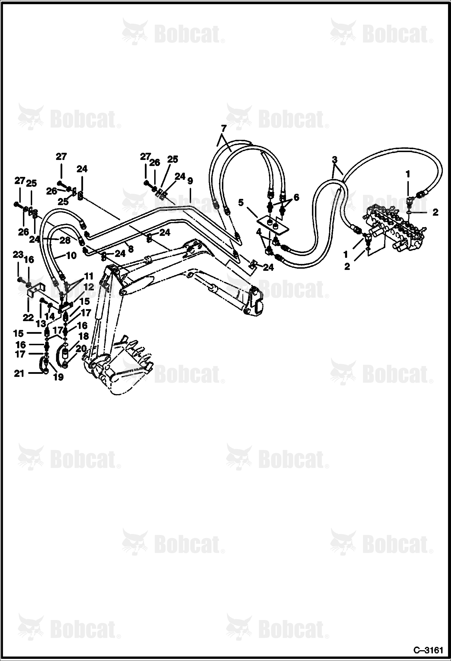 Hydraulic Circuitry (Auxiliary)