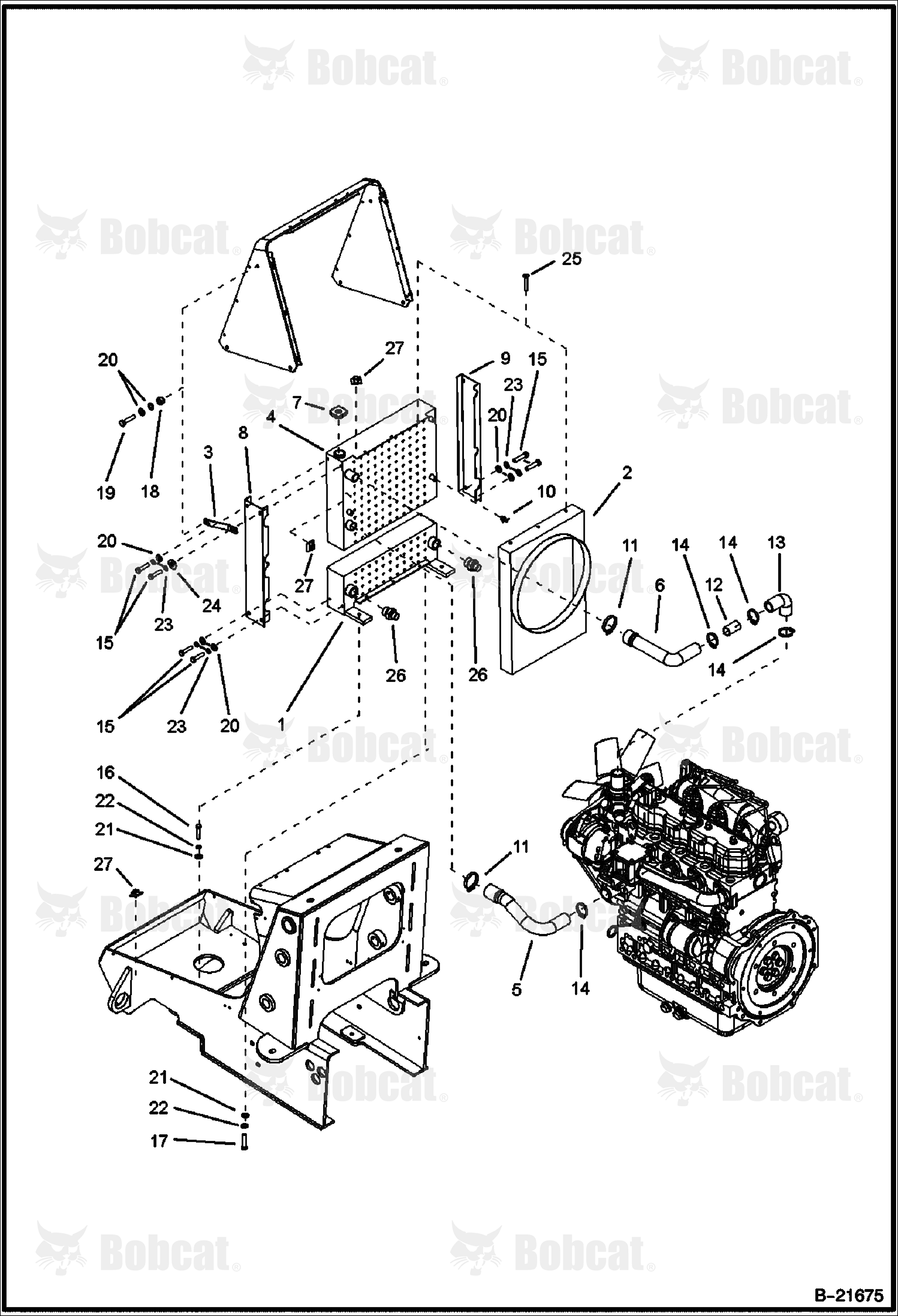 Engine & Attaching Parts (Cooling)