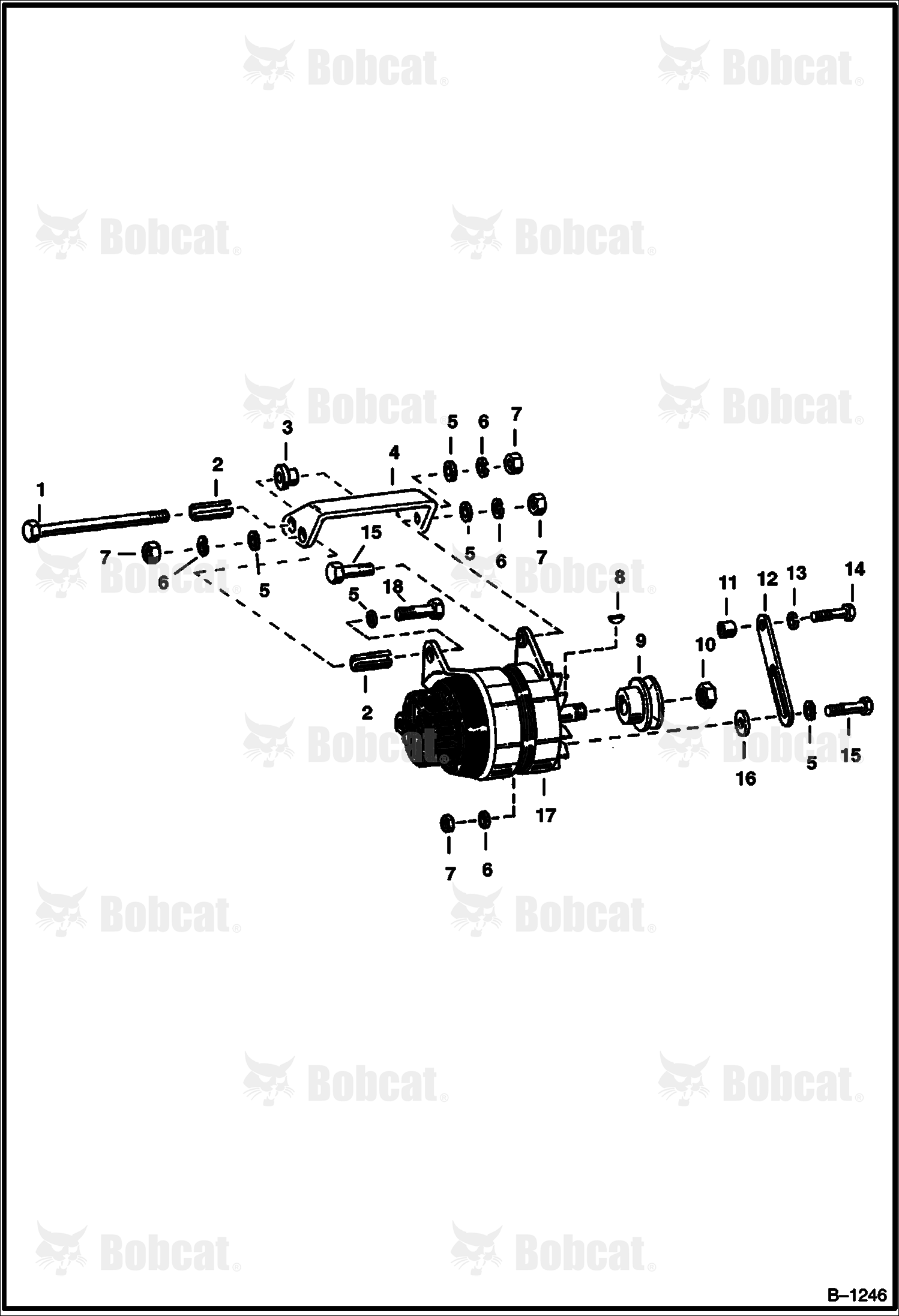 Lucas Alternator Mounting