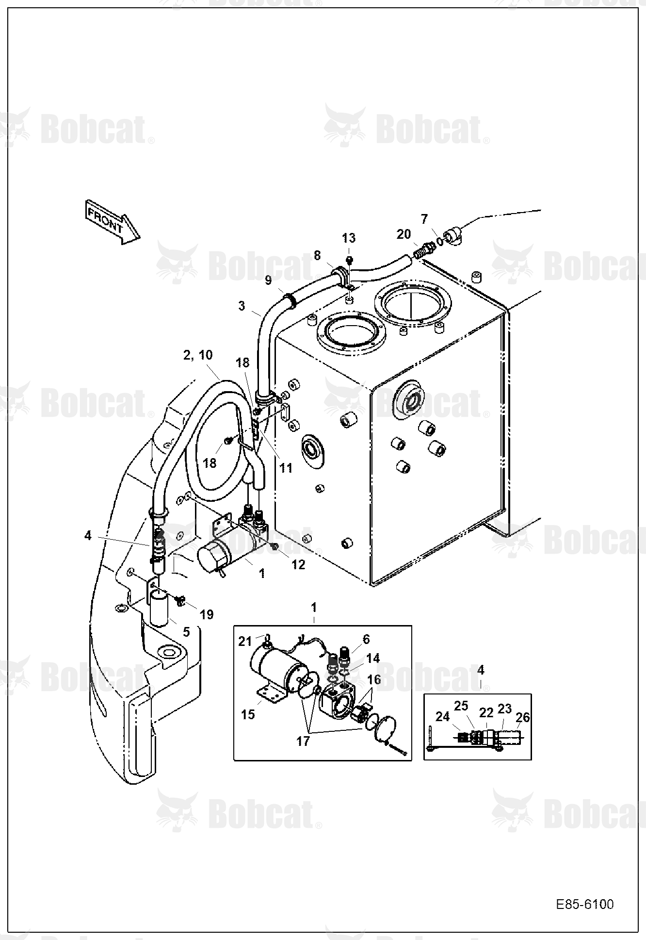 Fuel Transfer Pump & Check Valve (Filler Pump)