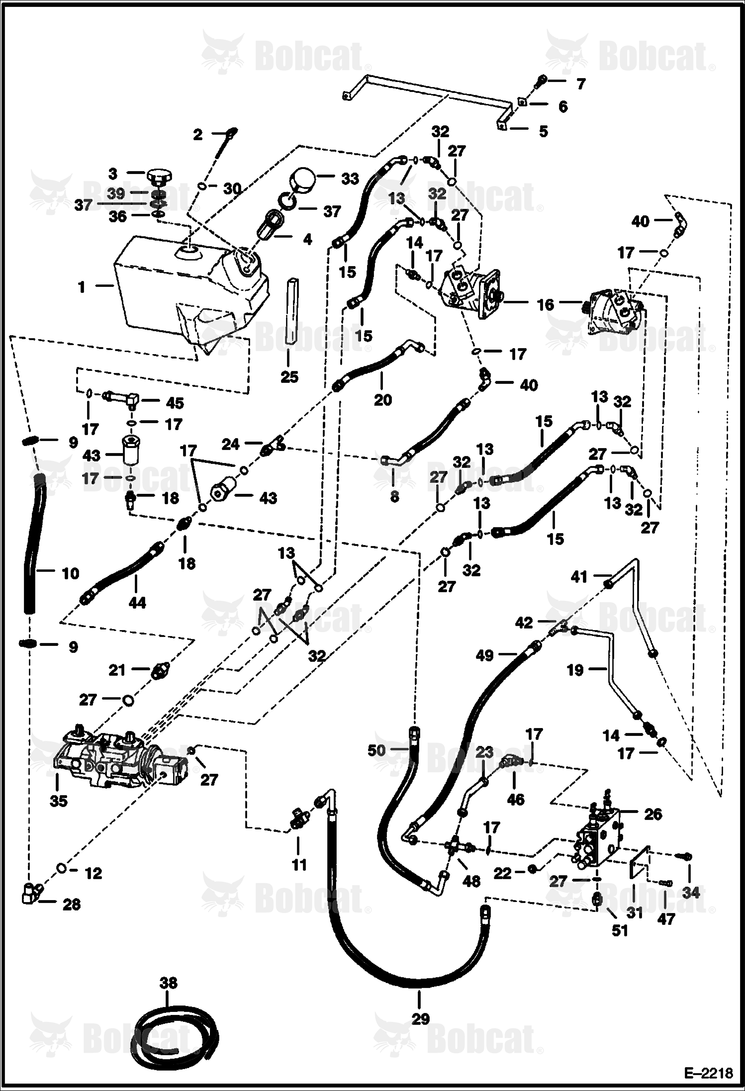 Hydrostatic Circuitry  509635001 - 509639898, 509616001 - 509616504