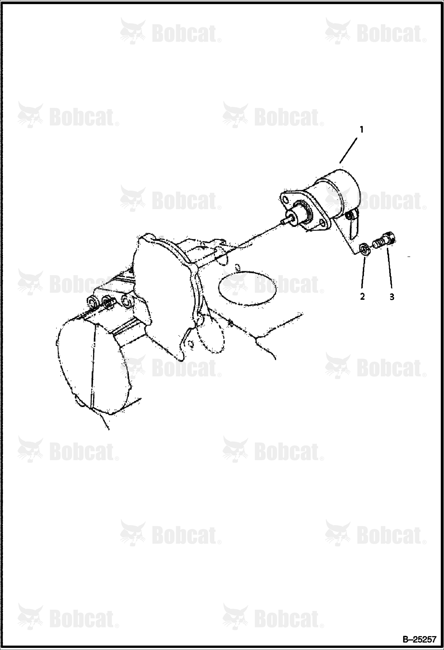 Stop SOLENOID/COVER (Tier II)  572911001 & Above