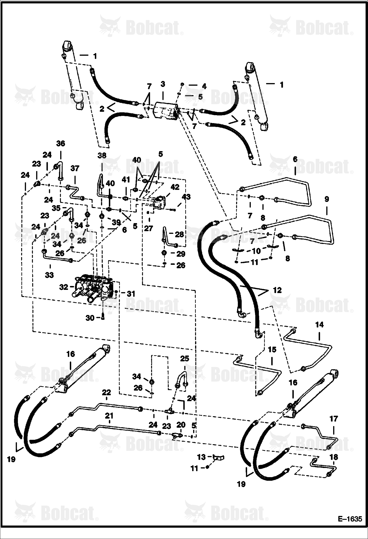 Hydraulic Circuitry  503311001 - 503311999