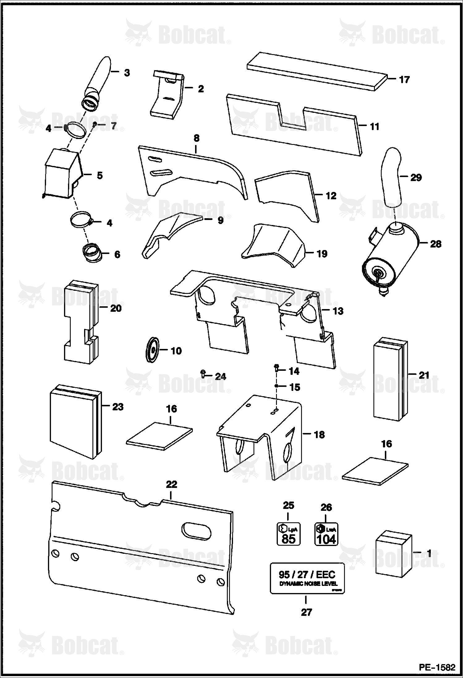 Sound Kit  517625001 & Above, 518115001 & Above, 519028001 & Above, 519215001 & Above