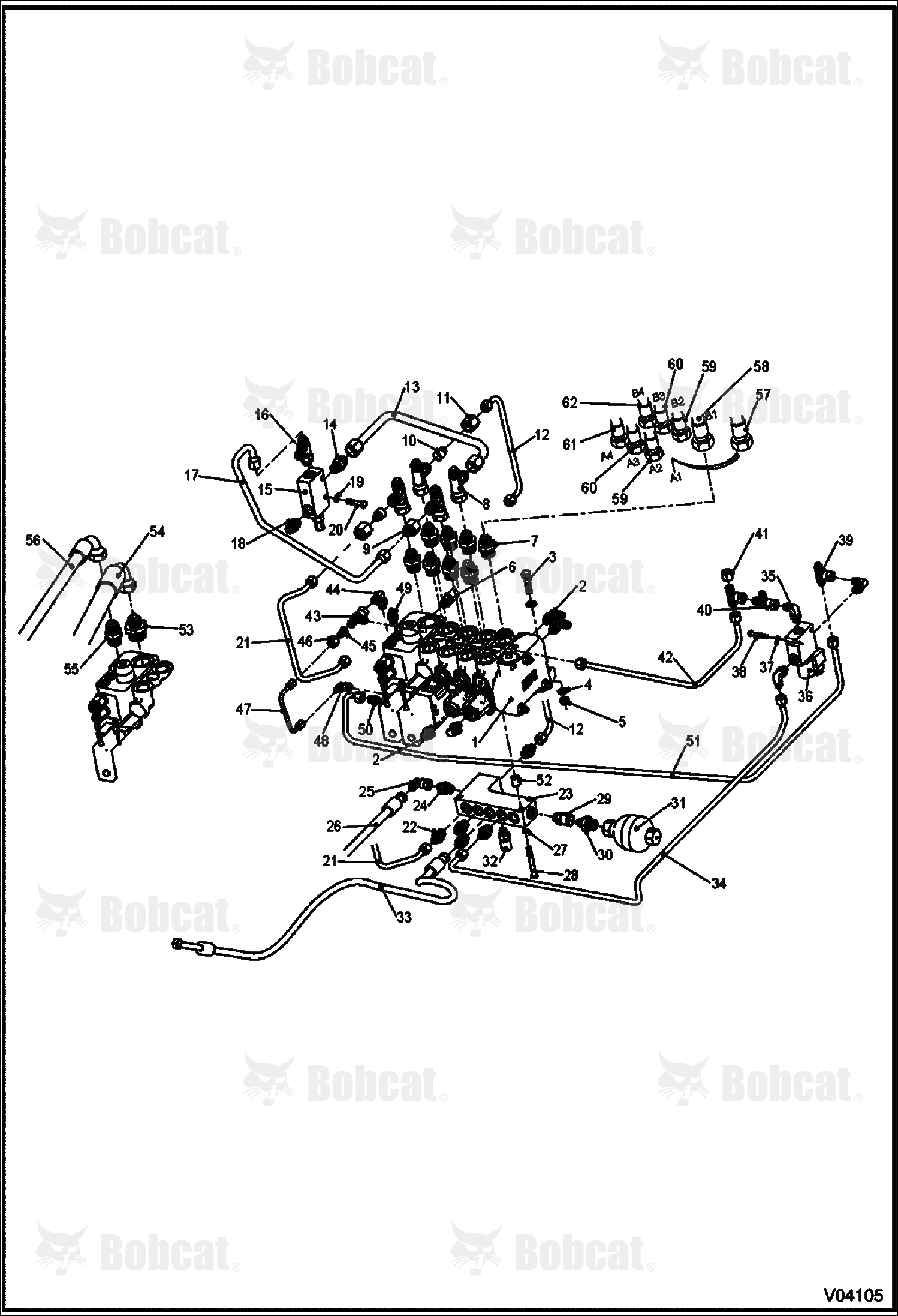 Distributor ASSY 367013501 - 367013509, 367312501 - 367312505