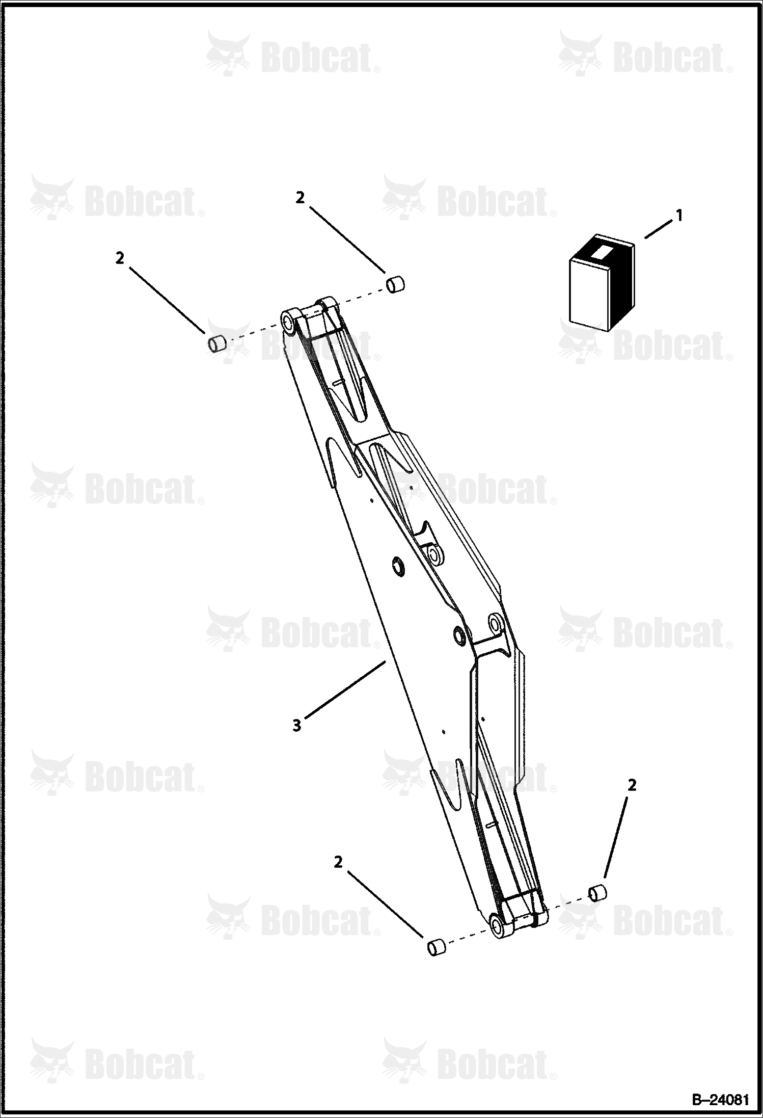 Boom (Center Mount Backhoe)