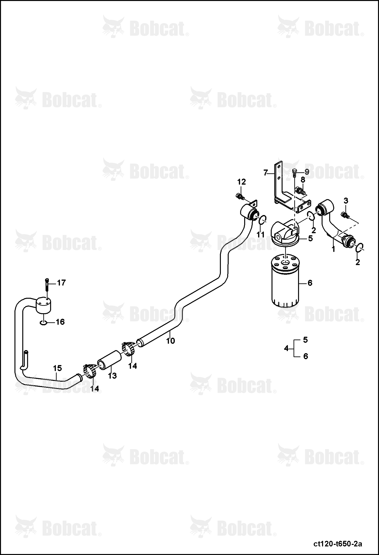 Suction Pipe Group (W/O Joystick Valve)