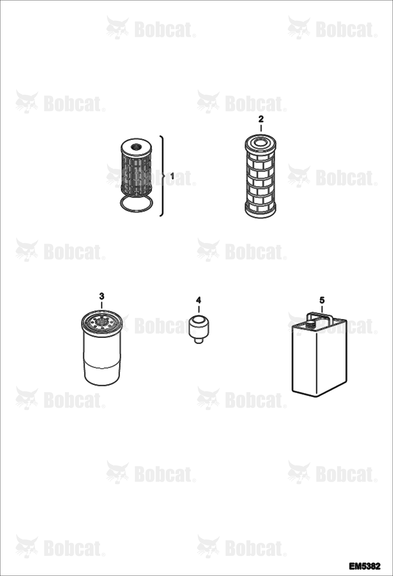 Scheduled Maintenance Items (First 50 Hours)