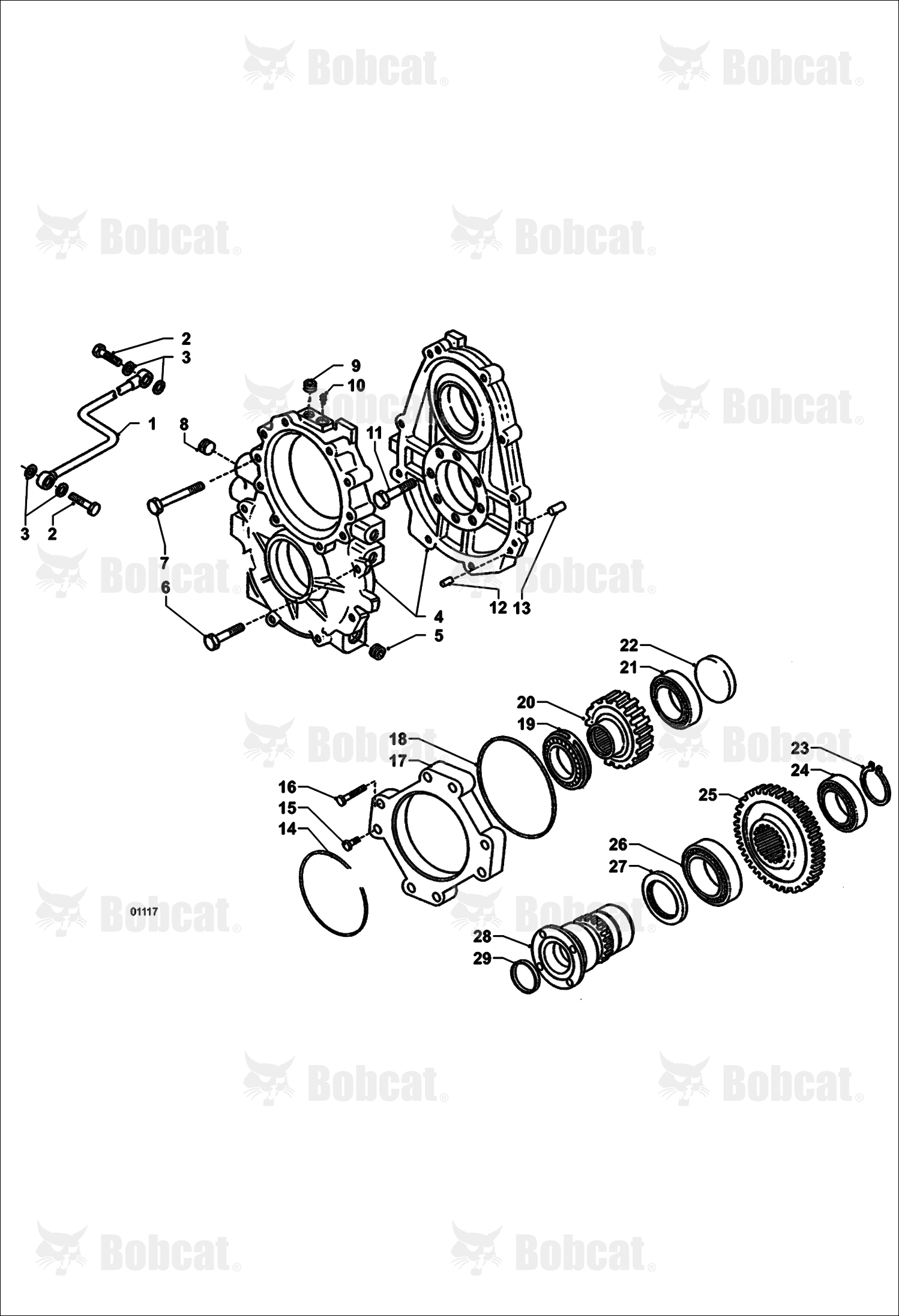 Reducer Box (FRONT AXLE)