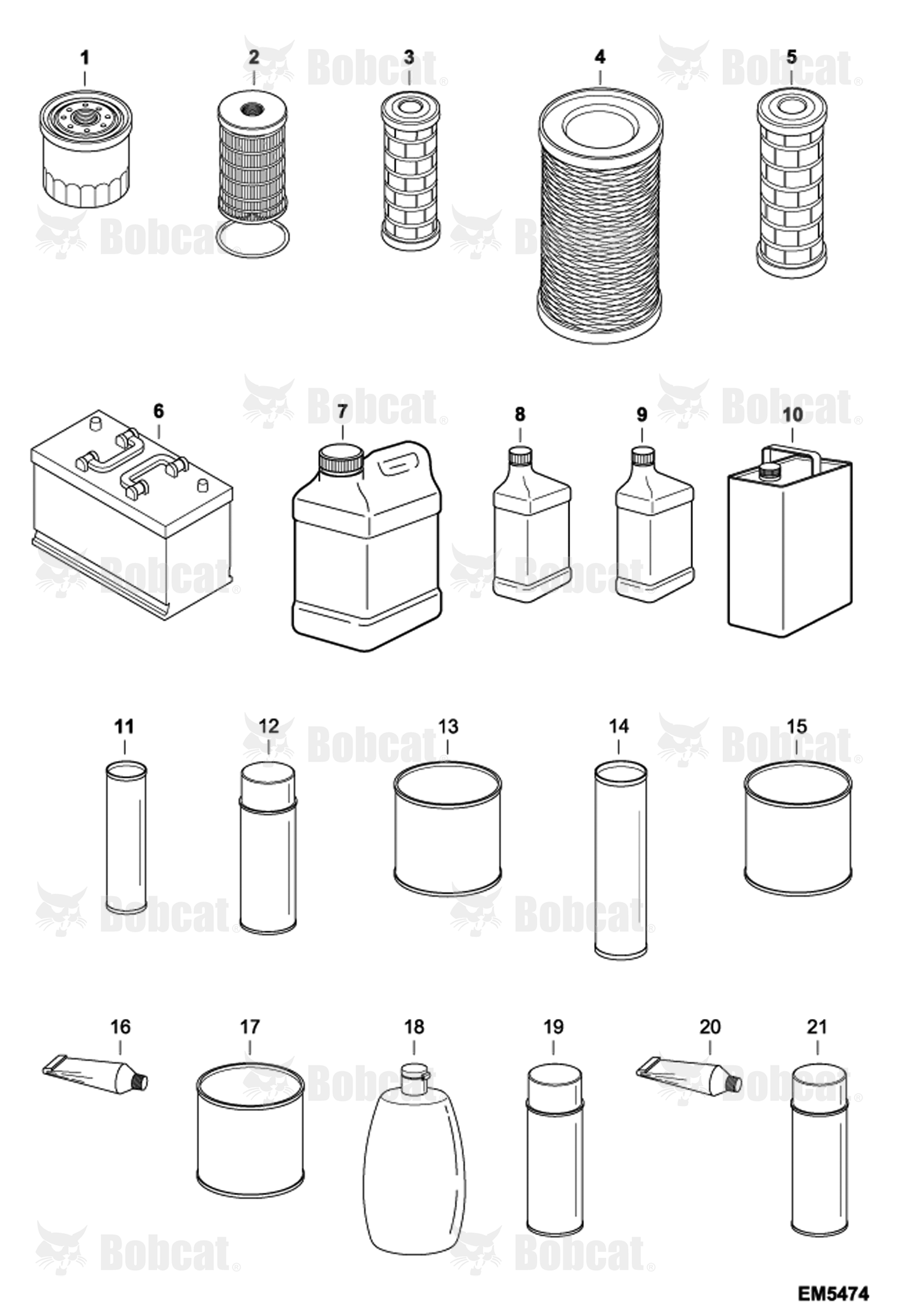 Maintenance Items (Service Parts)