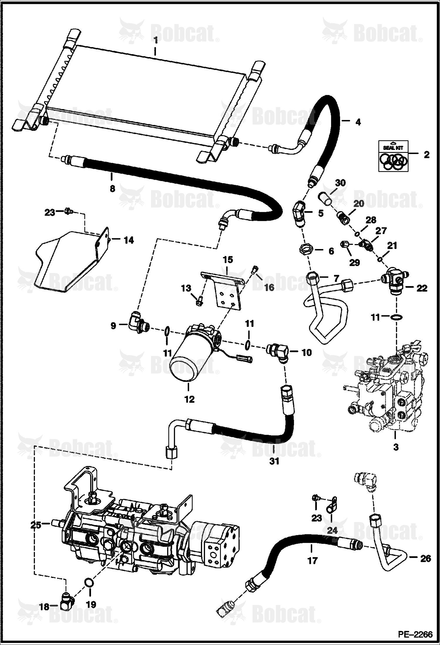 Hydrostatic Circuitry 525215001 & Above, 525315001 & Above, 525015001 & Above, 525115001 & Above