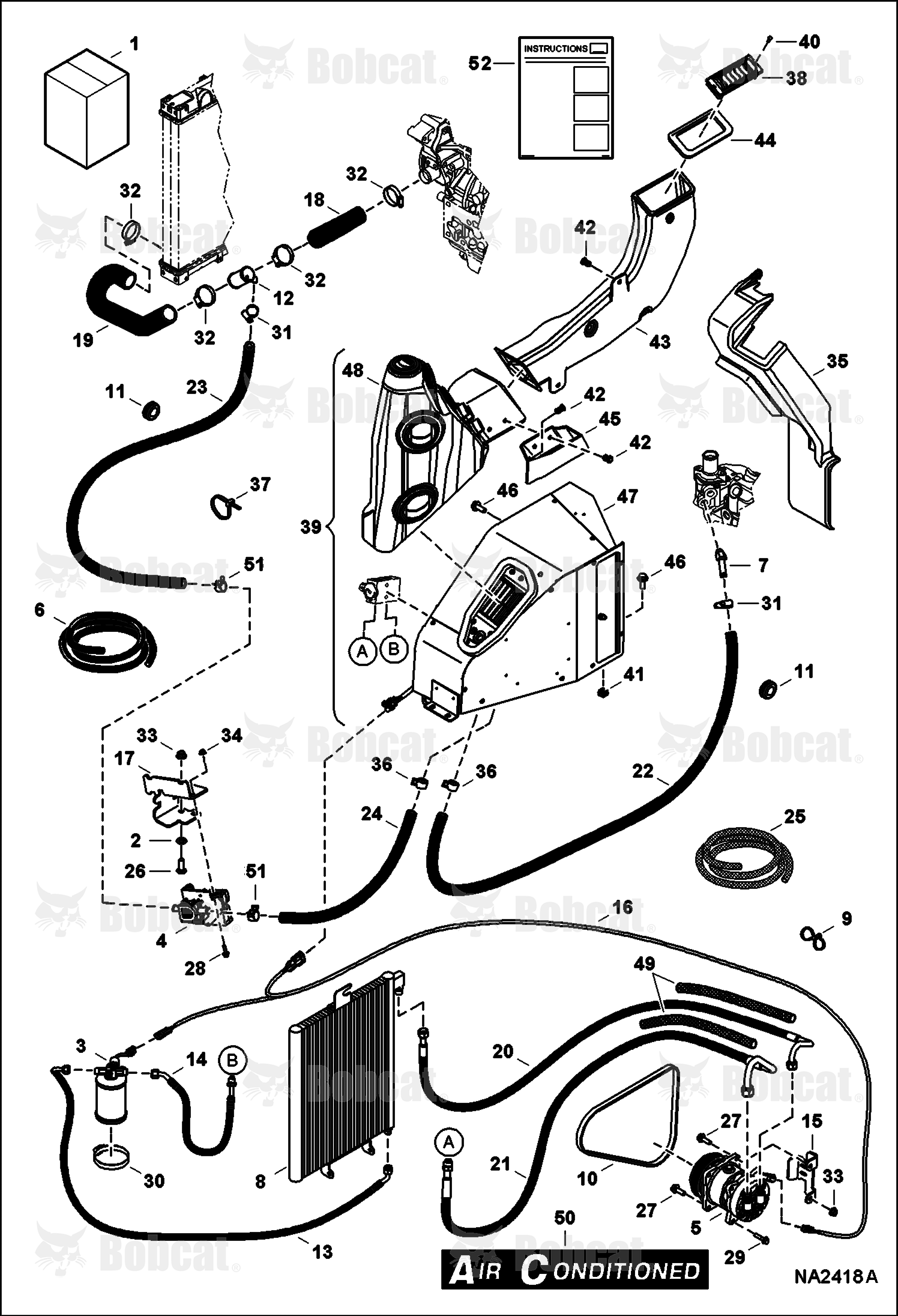 Heater & A/C (HVAC Kit) A93K13195 - A93K17999, AC2P13089 - AC2P14999